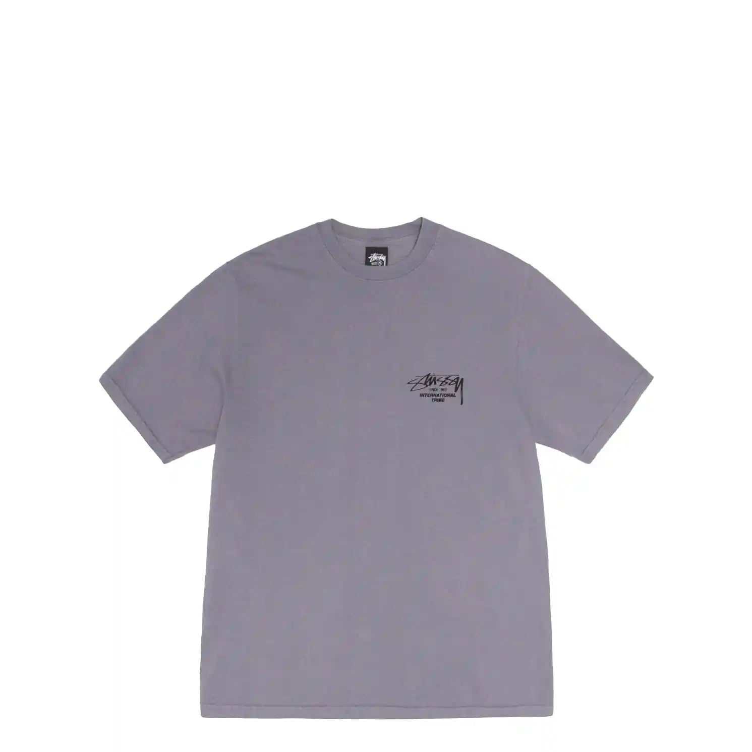 Stussy Beat Sounds Pigment Dyed Tee, shark - Tiki Room Skateboards - 2