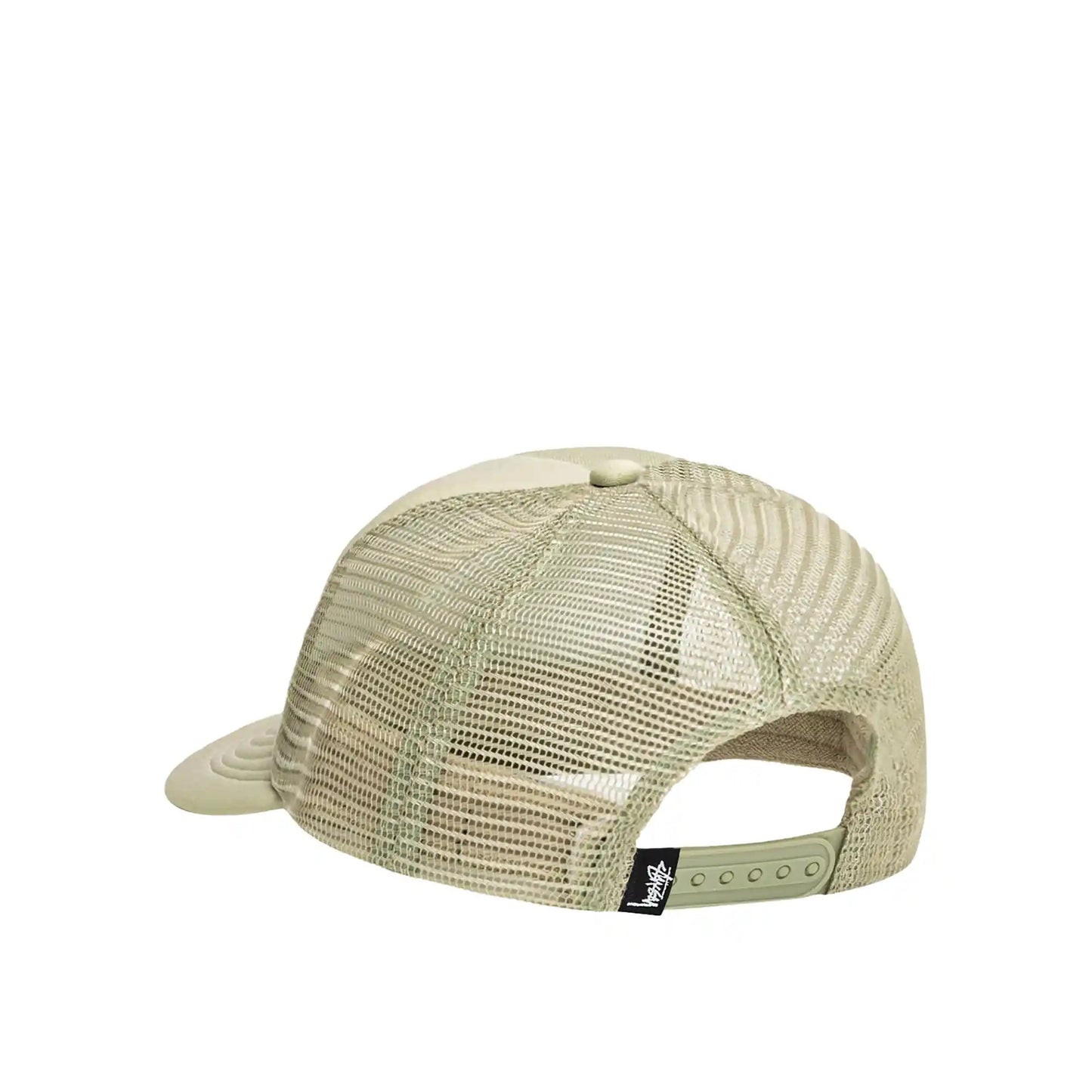 Stussy Big Basic Trucker Cap, sand - Tiki Room Skateboards - 2