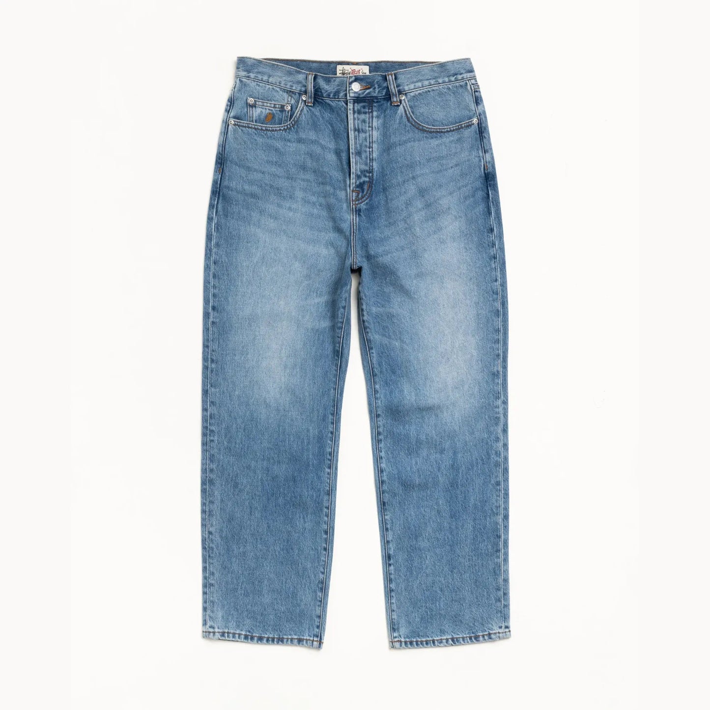Stussy Big Ol Jean Denim, indigo stone wash - Tiki Room Skateboards - 1