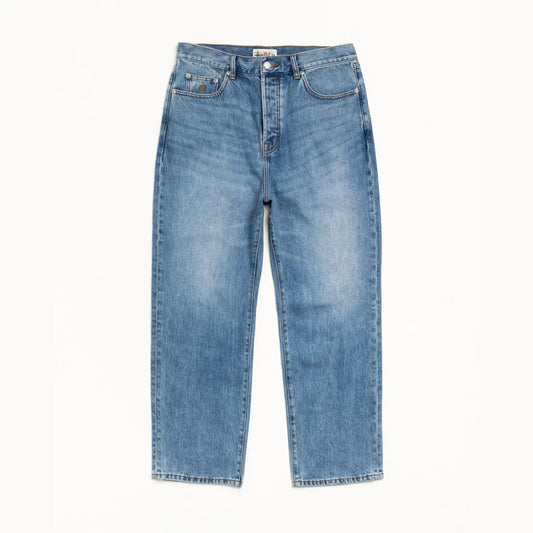 Stussy Big Ol Jean Denim, indigo stone wash - Tiki Room Skateboards - 1