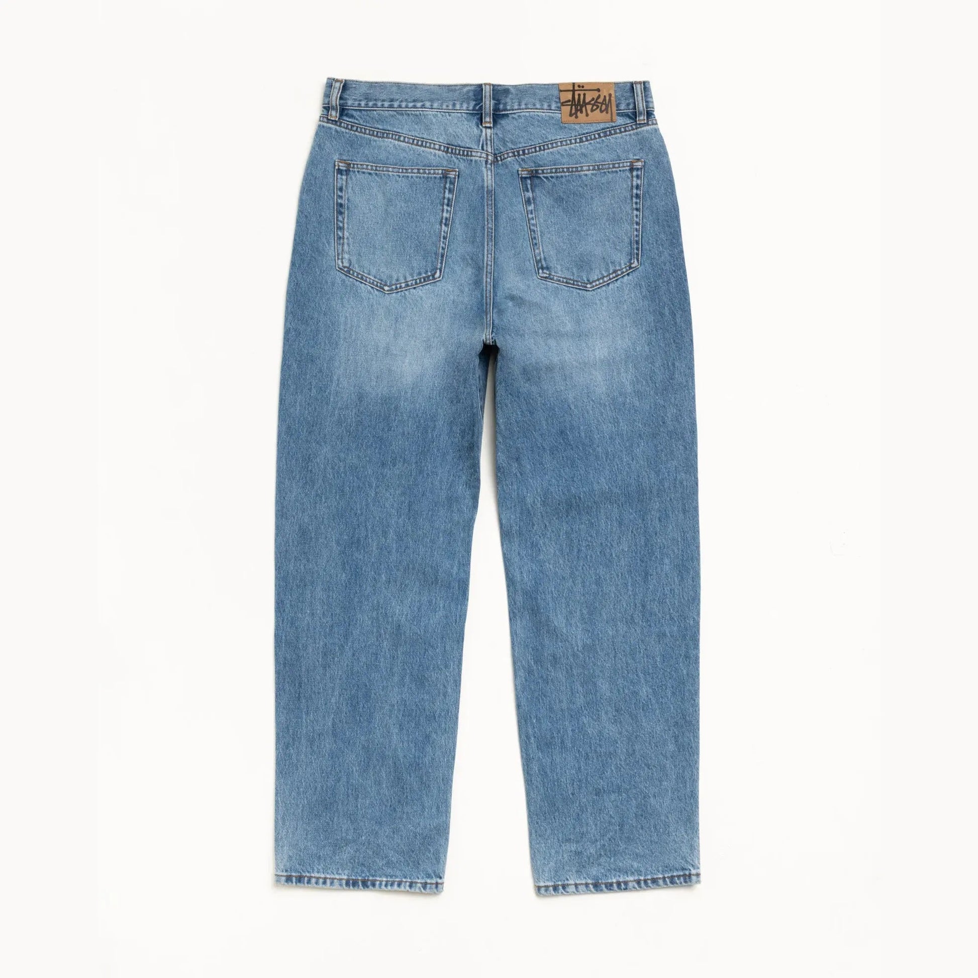 Stussy Big Ol Jean Denim, indigo stone wash - Tiki Room Skateboards - 8
