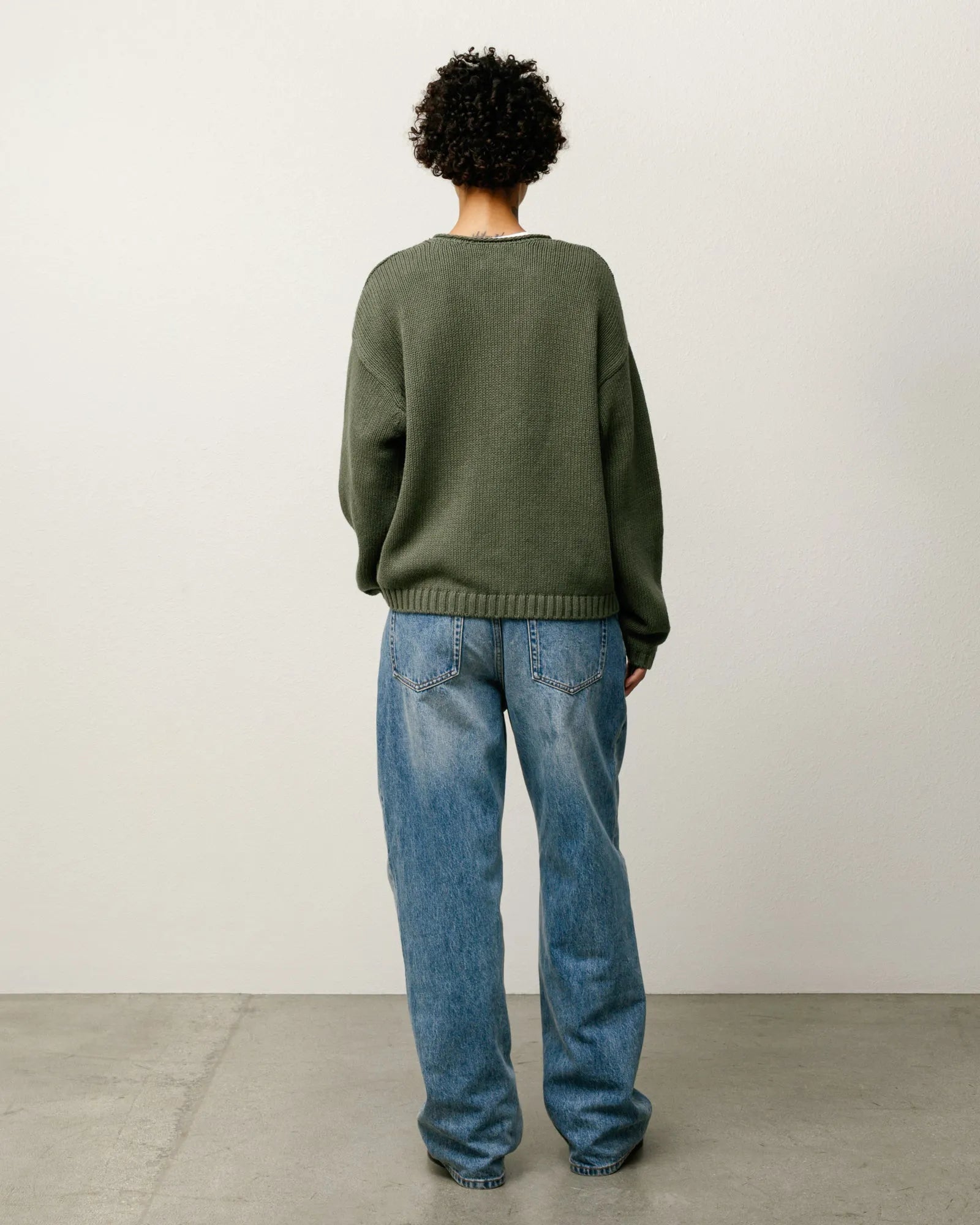 Stussy Big Ol Jean Denim, indigo stone wash - Tiki Room Skateboards - 7