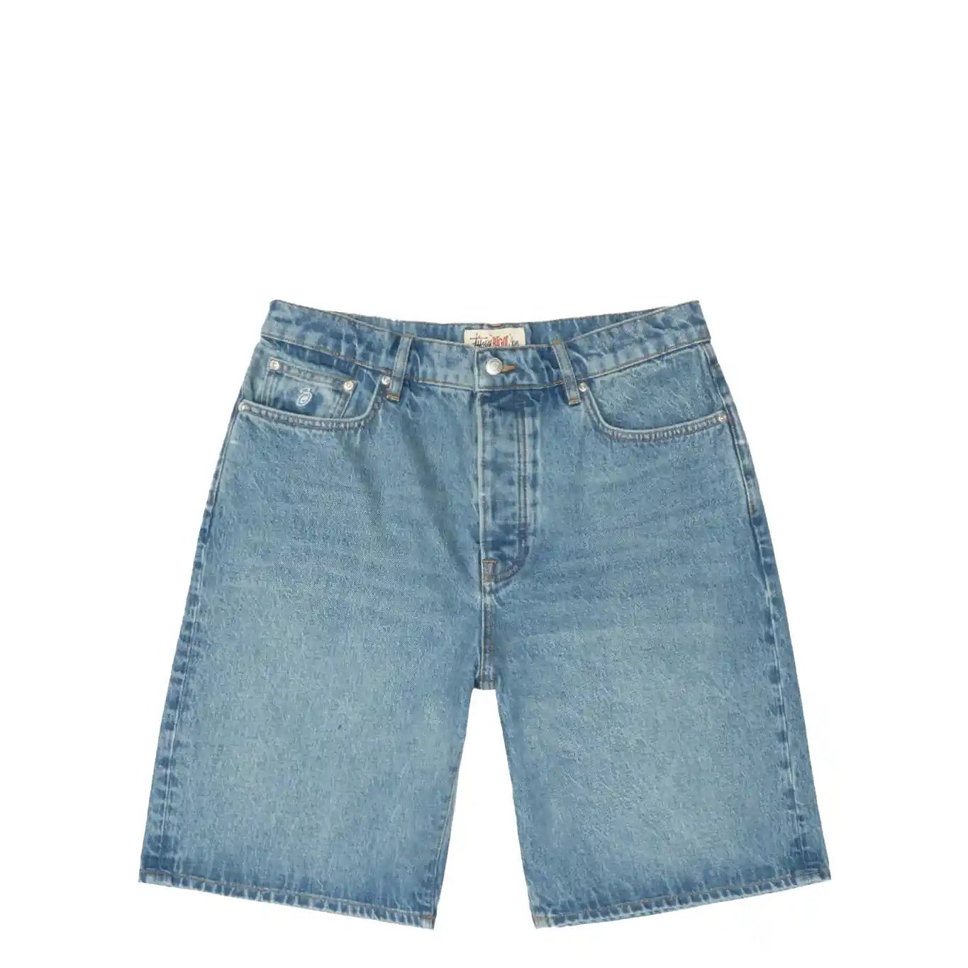 Stussy Big Ol Shorts Denim, washed blue - Tiki Room Skateboards - 1