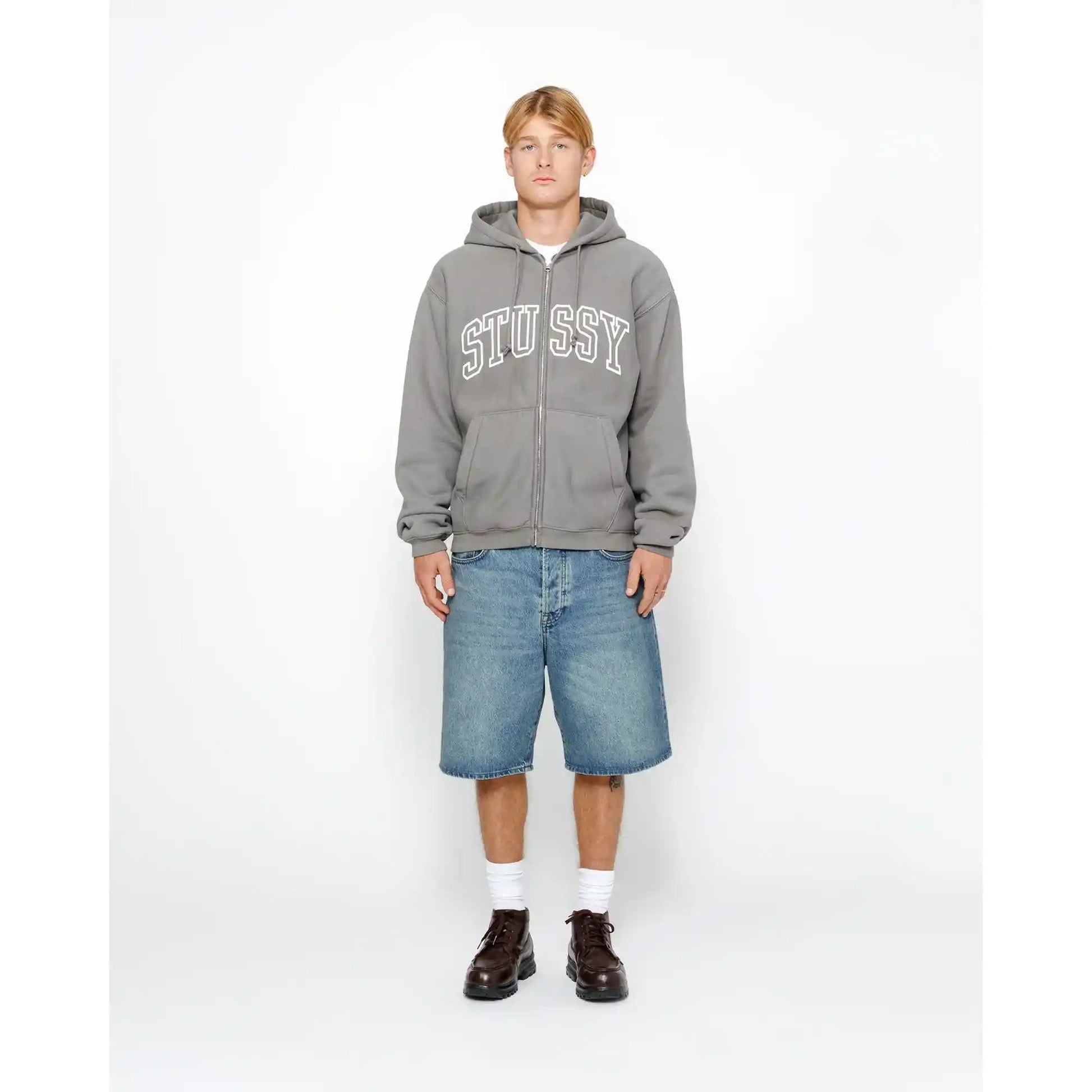 Stussy Big Ol Shorts Denim, washed blue - Tiki Room Skateboards - 5