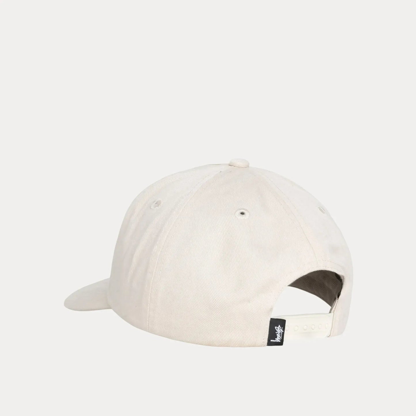 Stussy Big Stock Mid Depth Cap, faded tan - Tiki Room Skateboards - 2