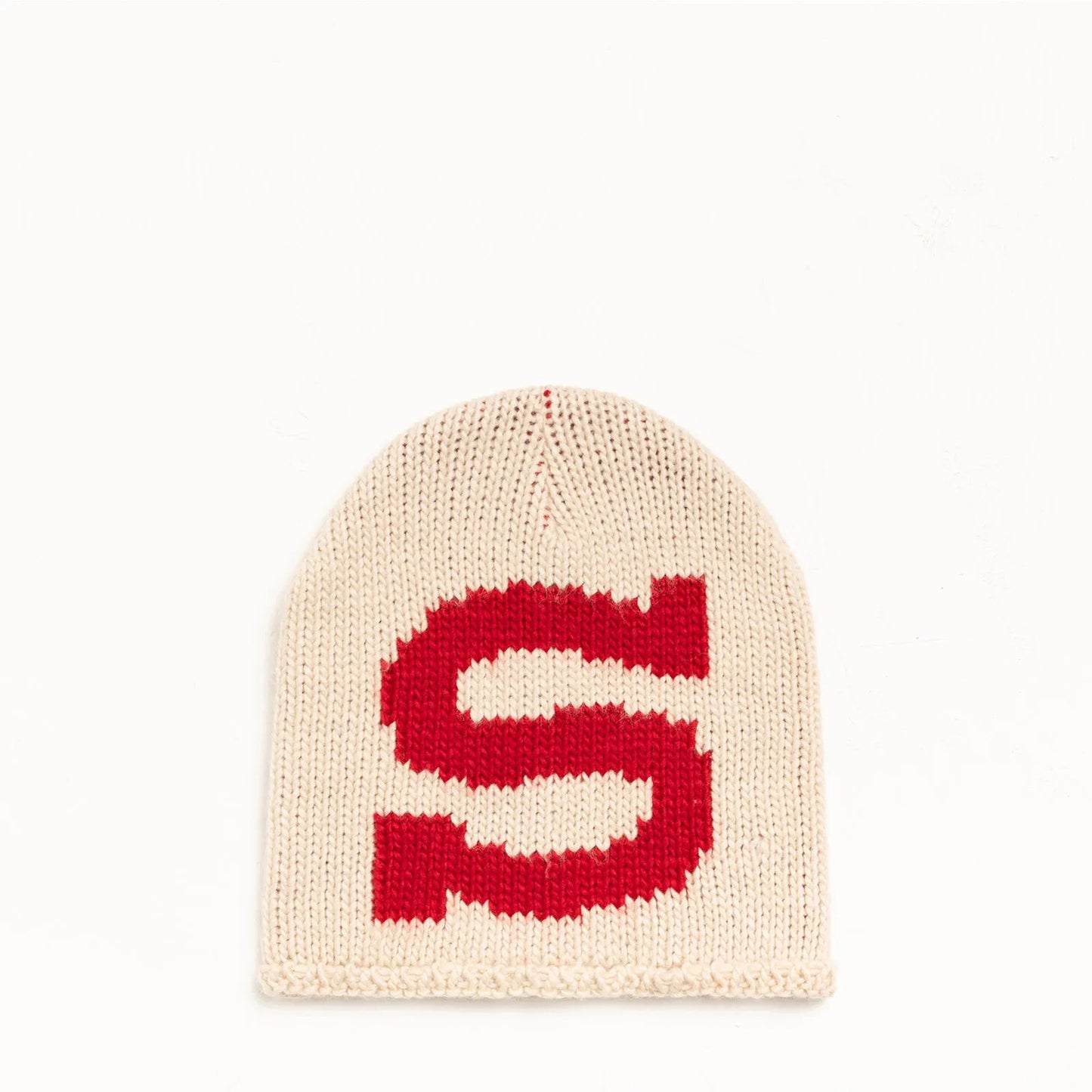 Stussy Burly S Knit Skullcap, sand - Tiki Room Skateboards - 1