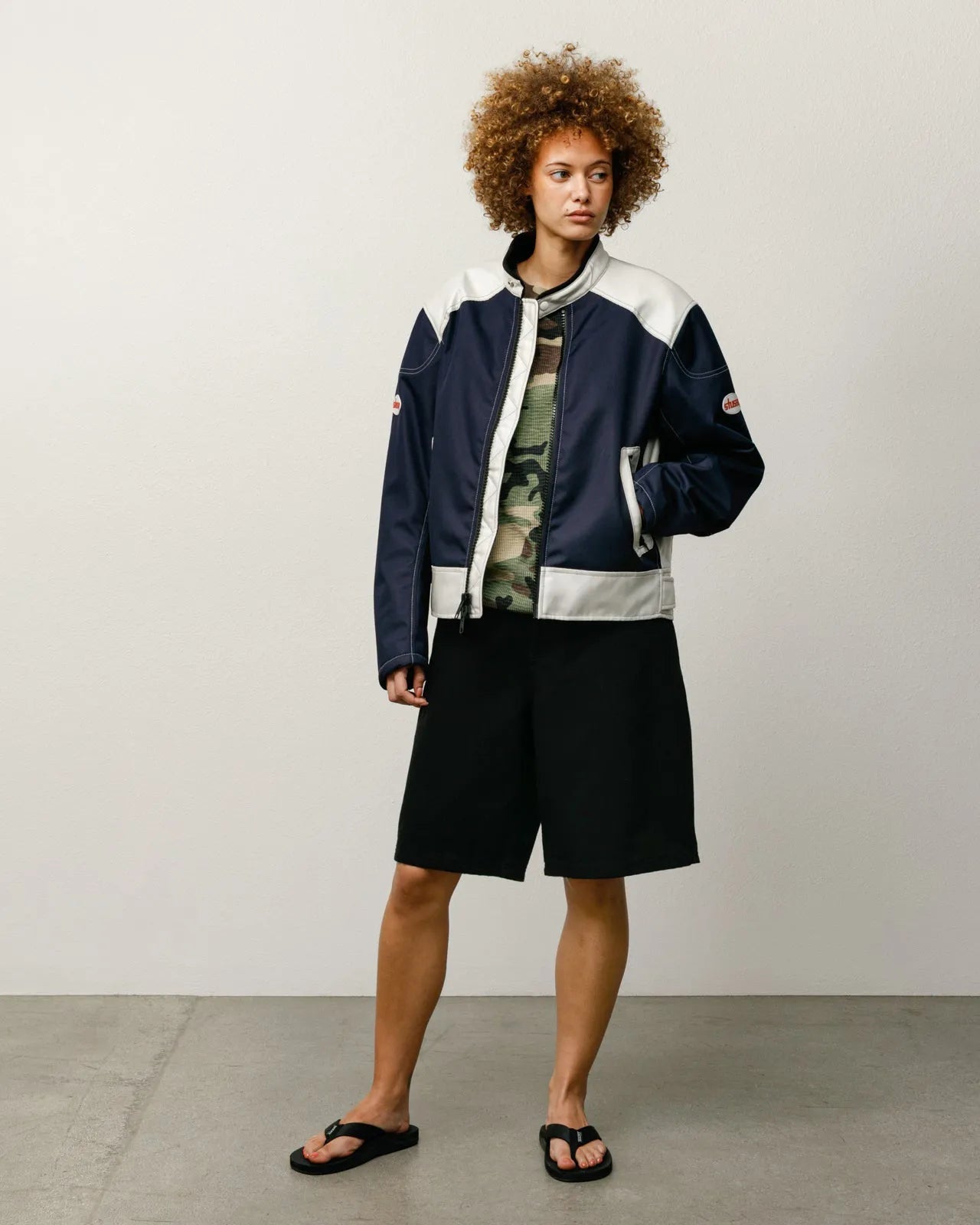 Stussy Canvas Work Short, black - Tiki Room Skateboards - 4