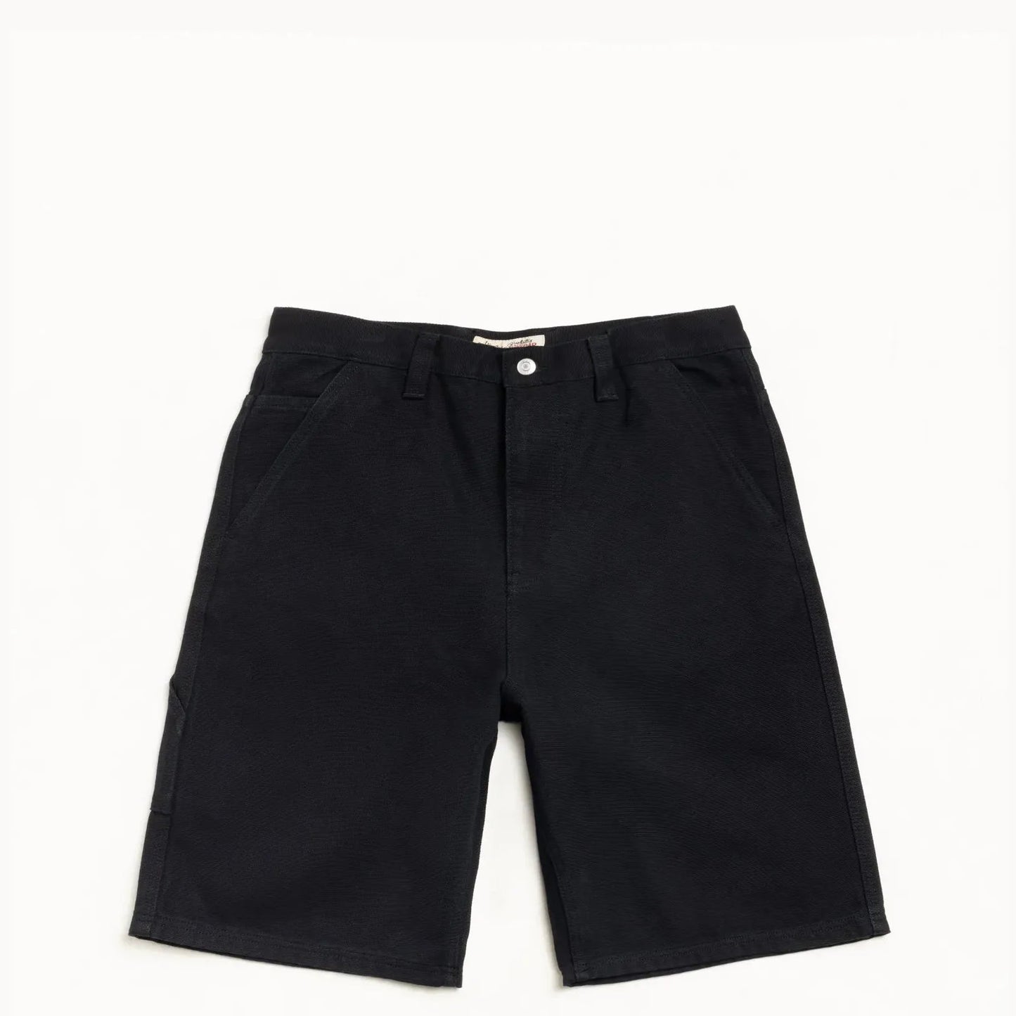 Stussy Canvas Work Short, black - Tiki Room Skateboards - 6