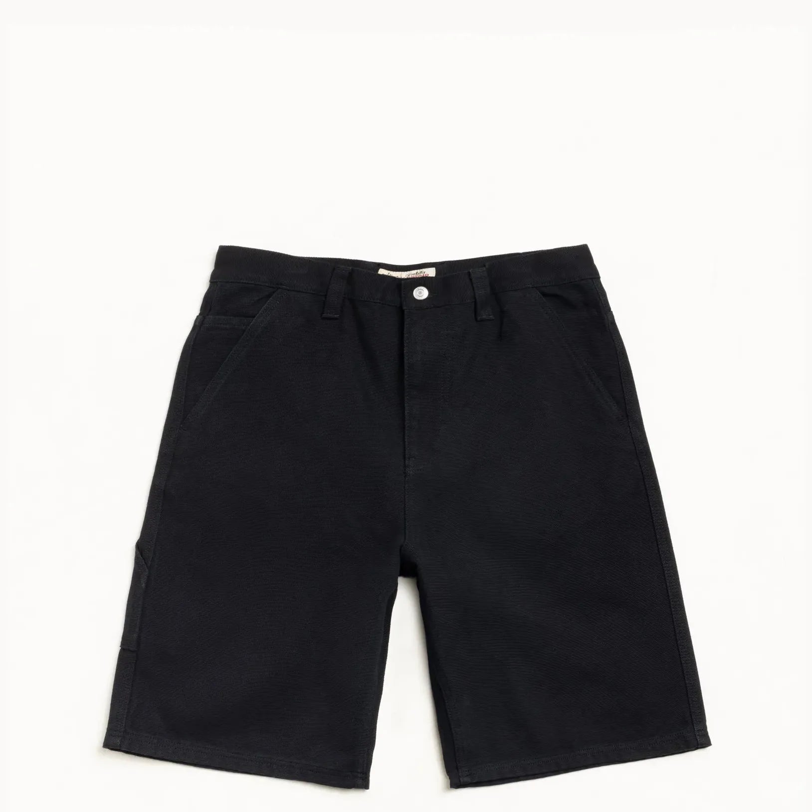 Stussy Canvas Work Short, black - Tiki Room Skateboards - 6