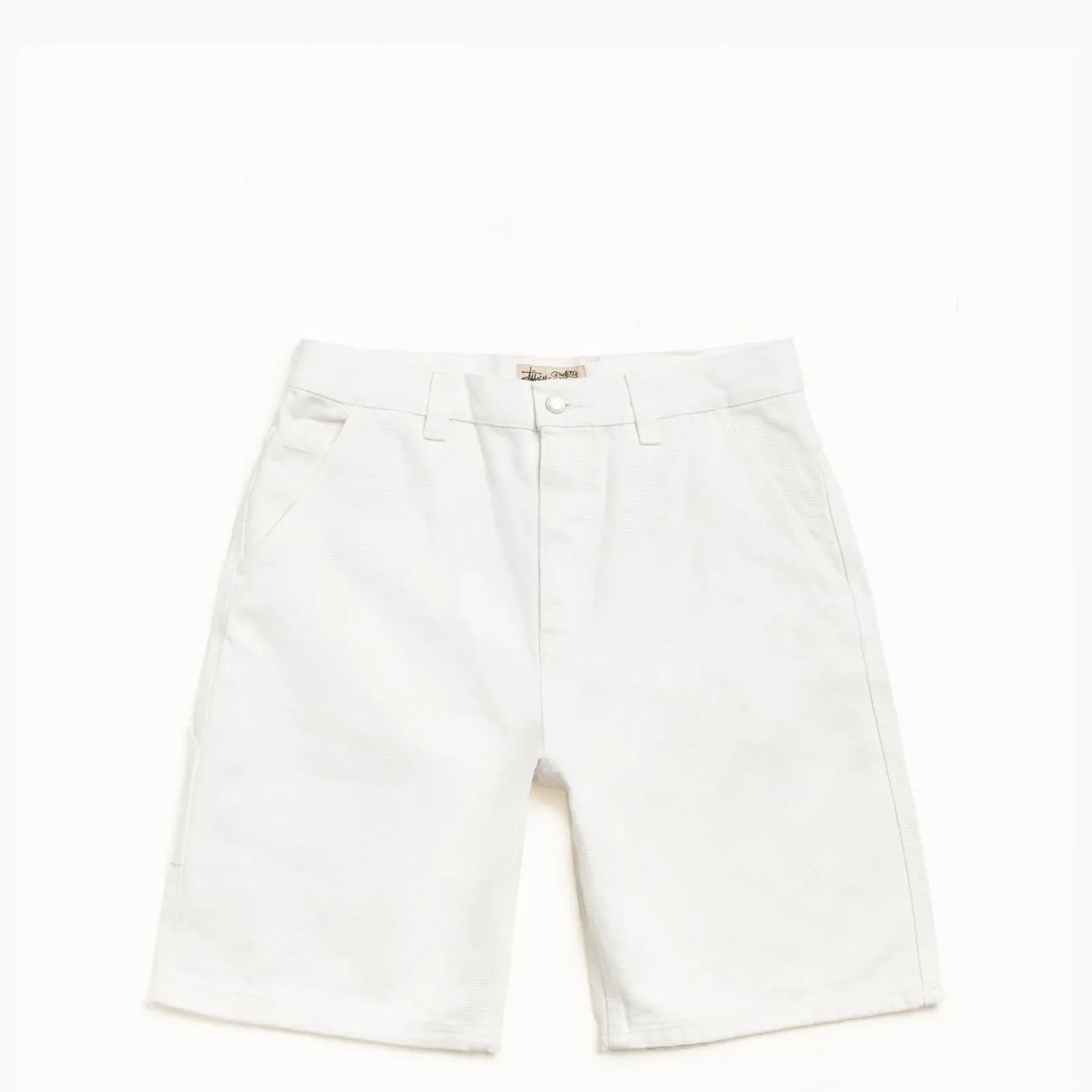 Stussy Canvas Work Short, bone - Tiki Room Skateboards - 6