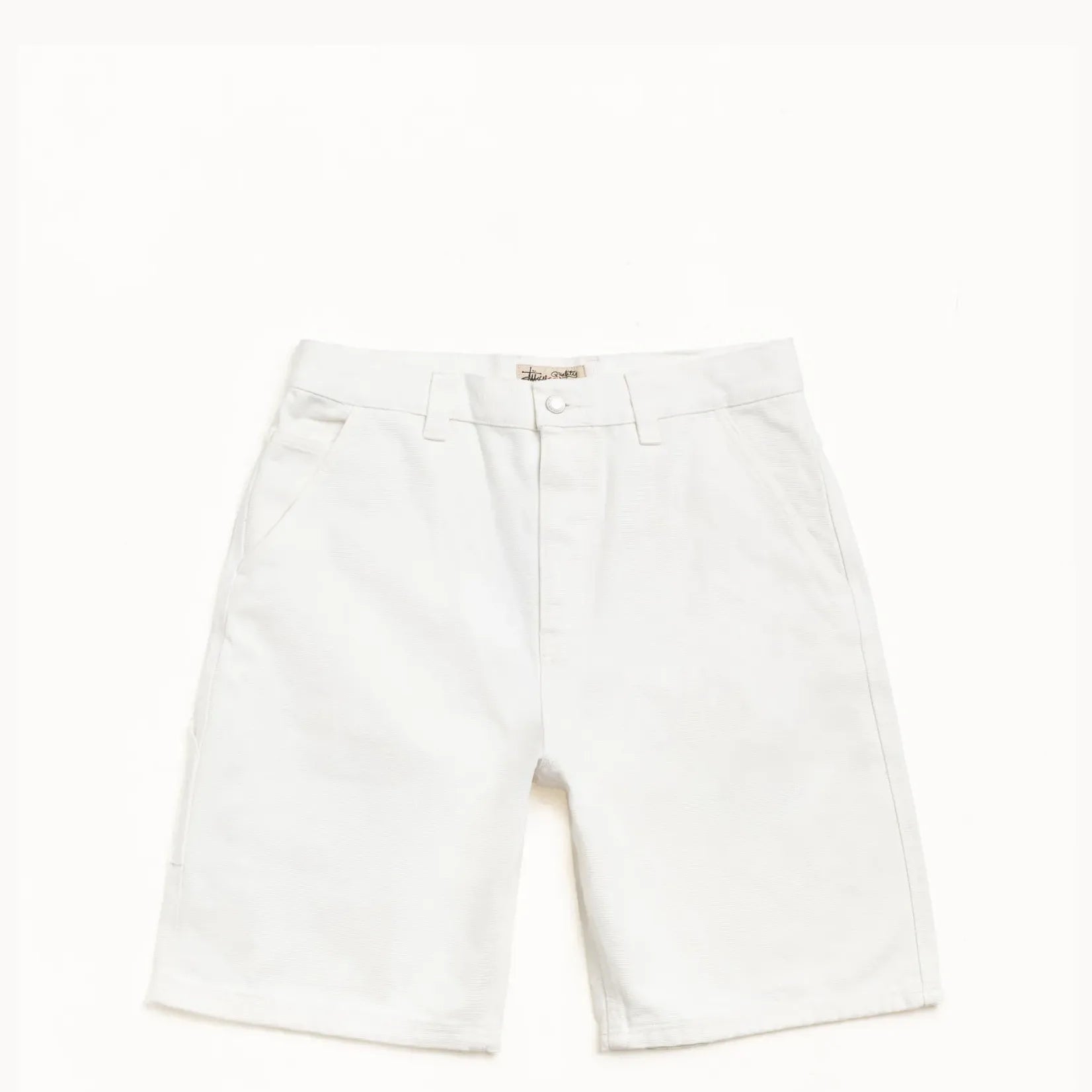 Stussy Canvas Work Short, bone - Tiki Room Skateboards - 6