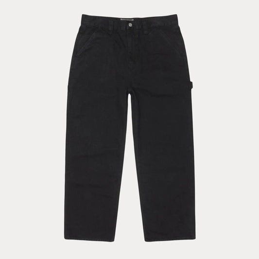 Stussy Carpenter Pant Canvas, black - Tiki Room Skateboards - 1