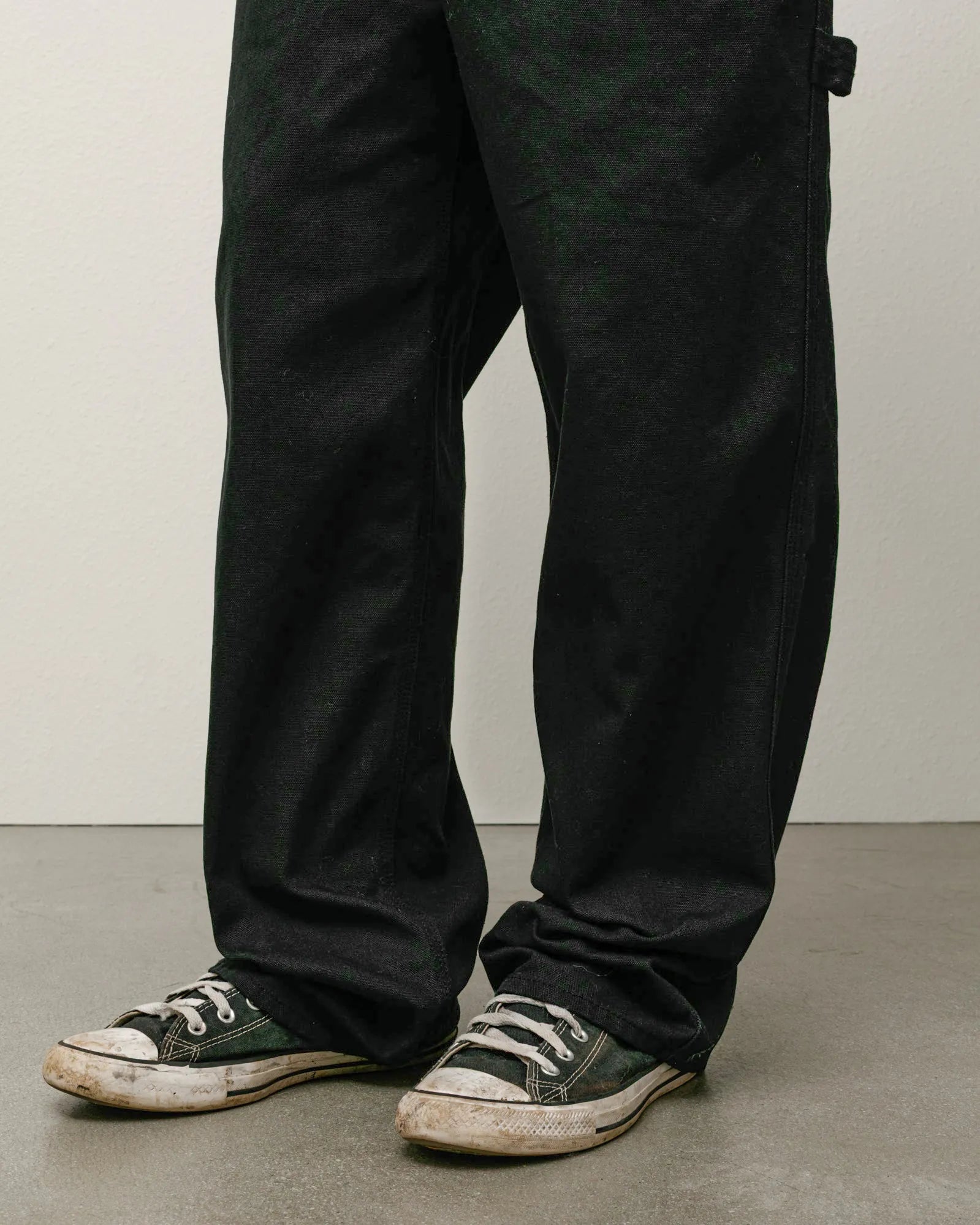 Stussy Carpenter Pant Canvas, black - Tiki Room Skateboards - 4