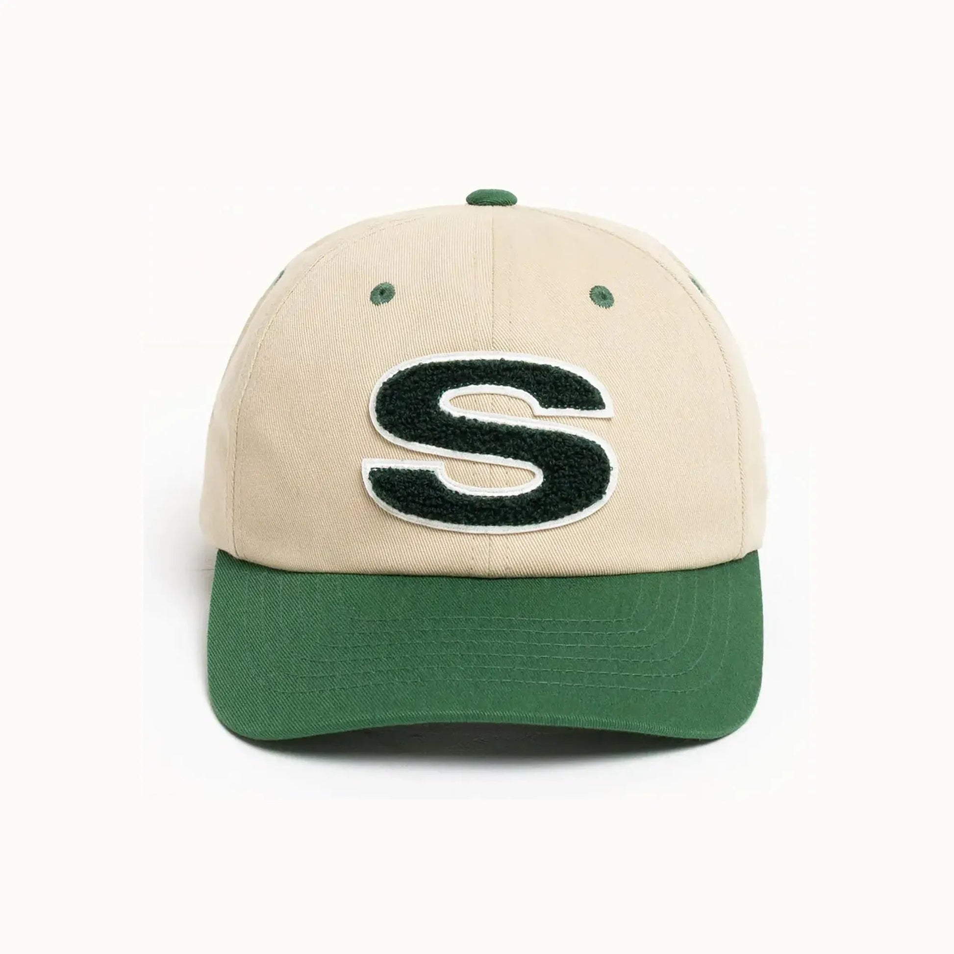 Stussy Chenille Low Pro Cap, sand - Tiki Room Skateboards - 2