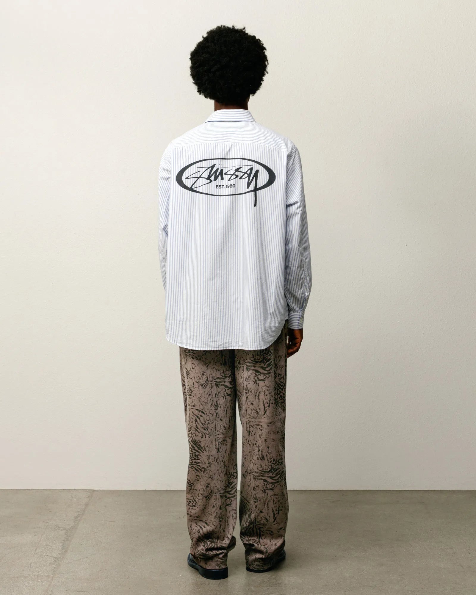 Stussy Cotton Twill Beach Pant, fossil - Tiki Room Skateboards - 6