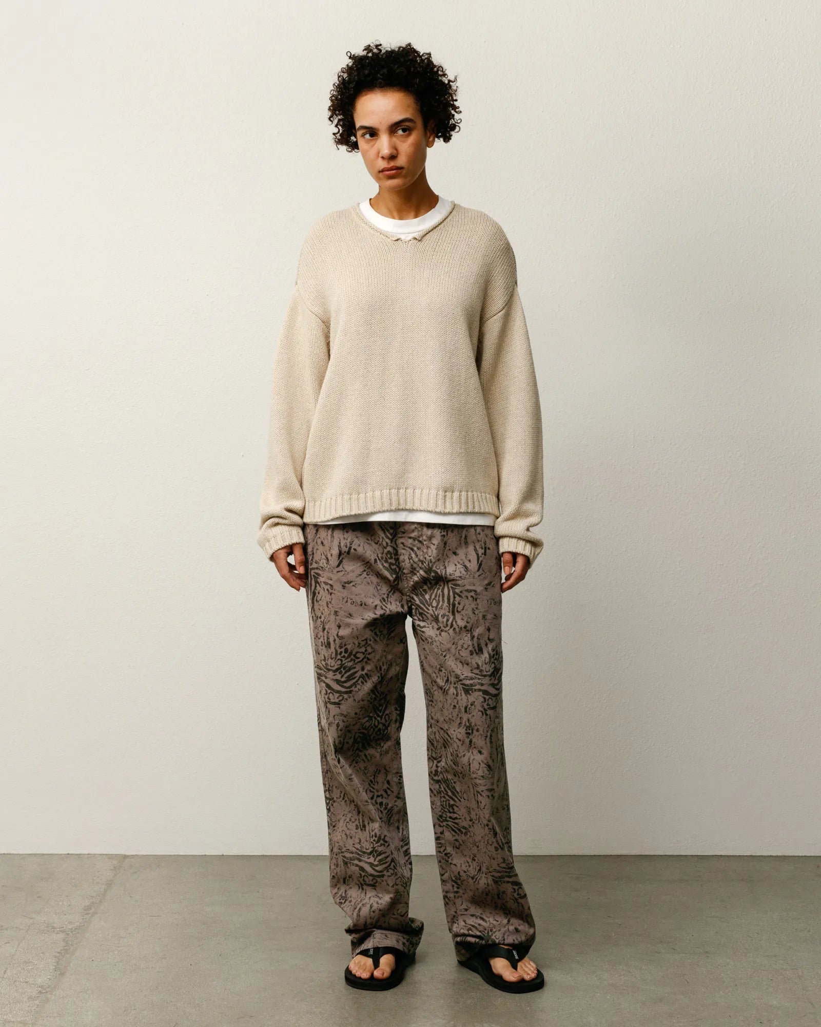 Stussy Cotton Twill Beach Pant, fossil - Tiki Room Skateboards - 5