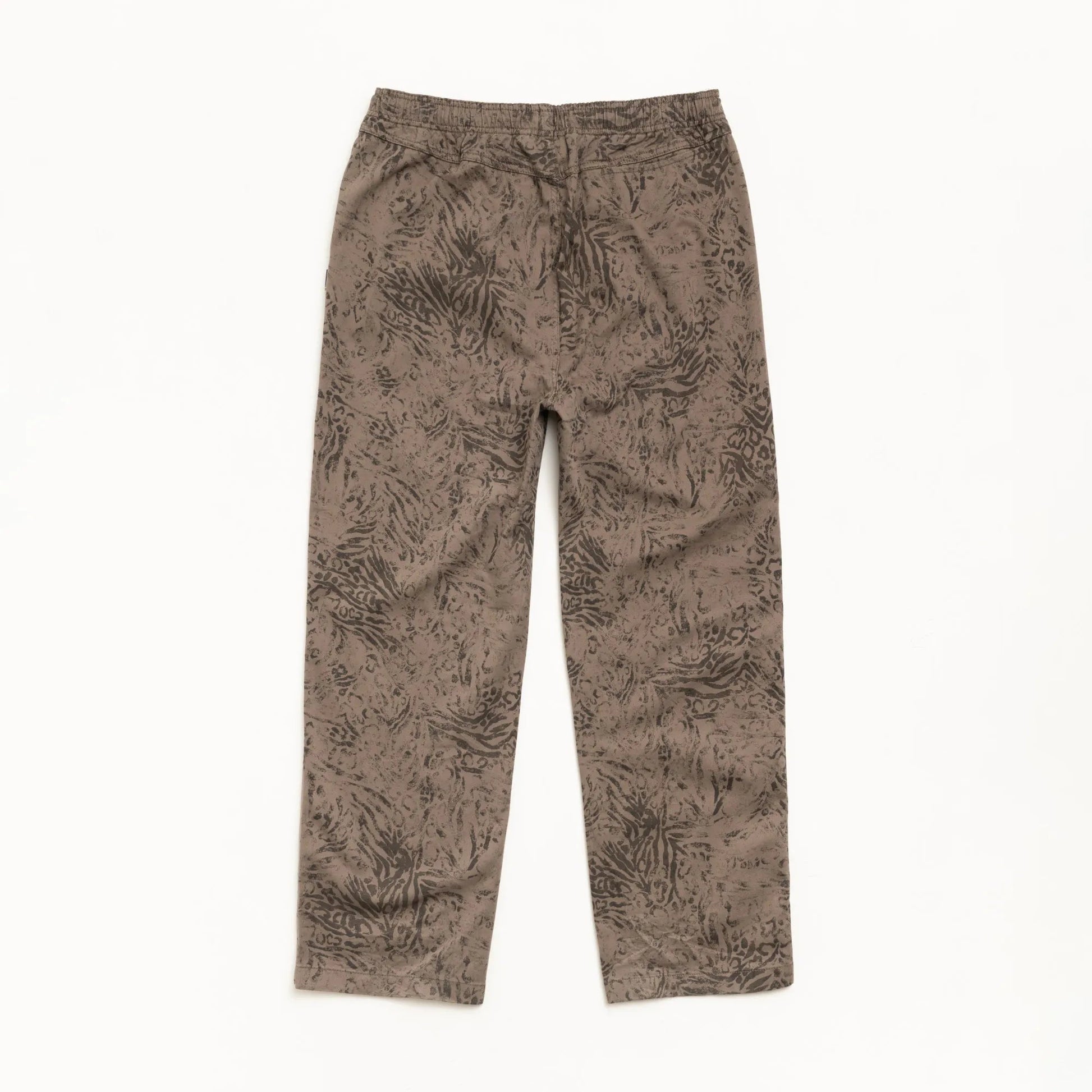 Stussy Cotton Twill Beach Pant, fossil - Tiki Room Skateboards - 1