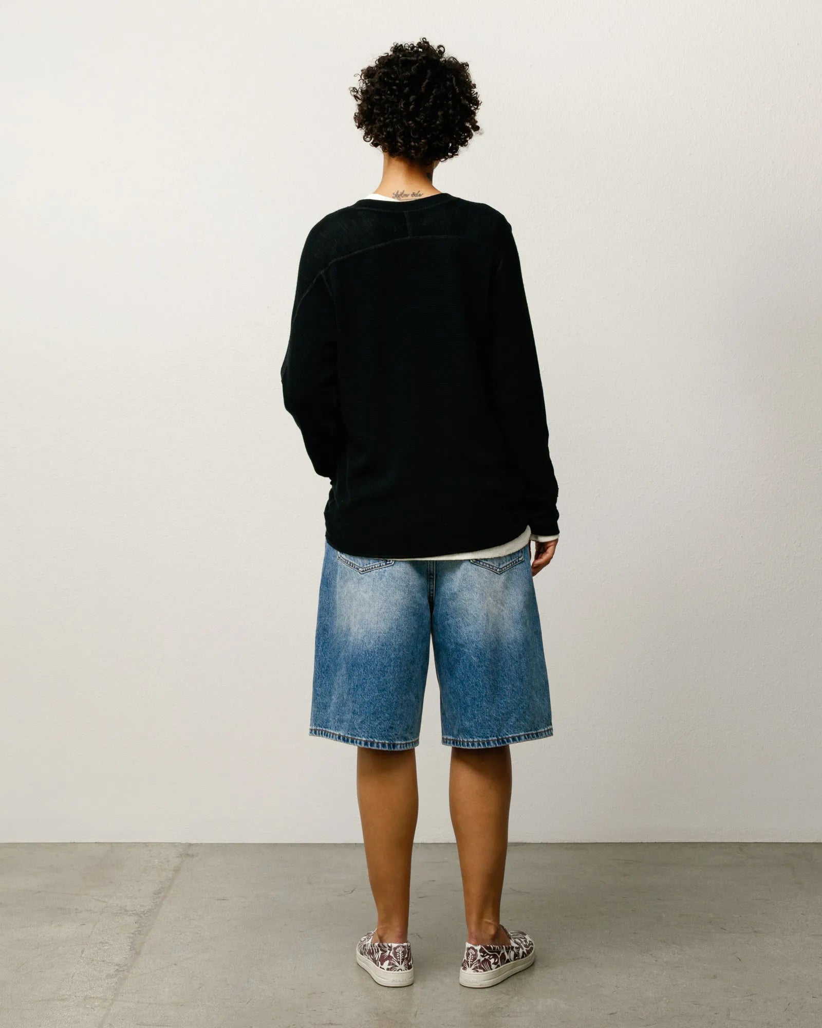 Stussy Denim Big Ol Shorts, indigo stone wash - Tiki Room Skateboards - 5