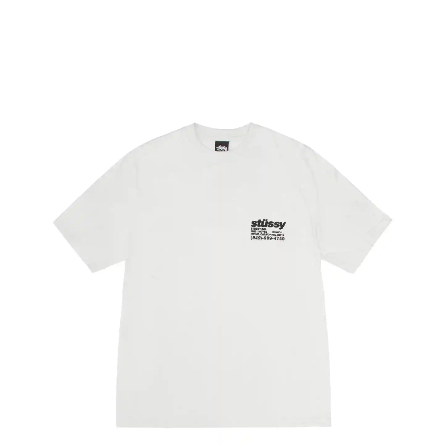 Stussy DNA Pigment Dyed Tee, natural - Tiki Room Skateboards - 2