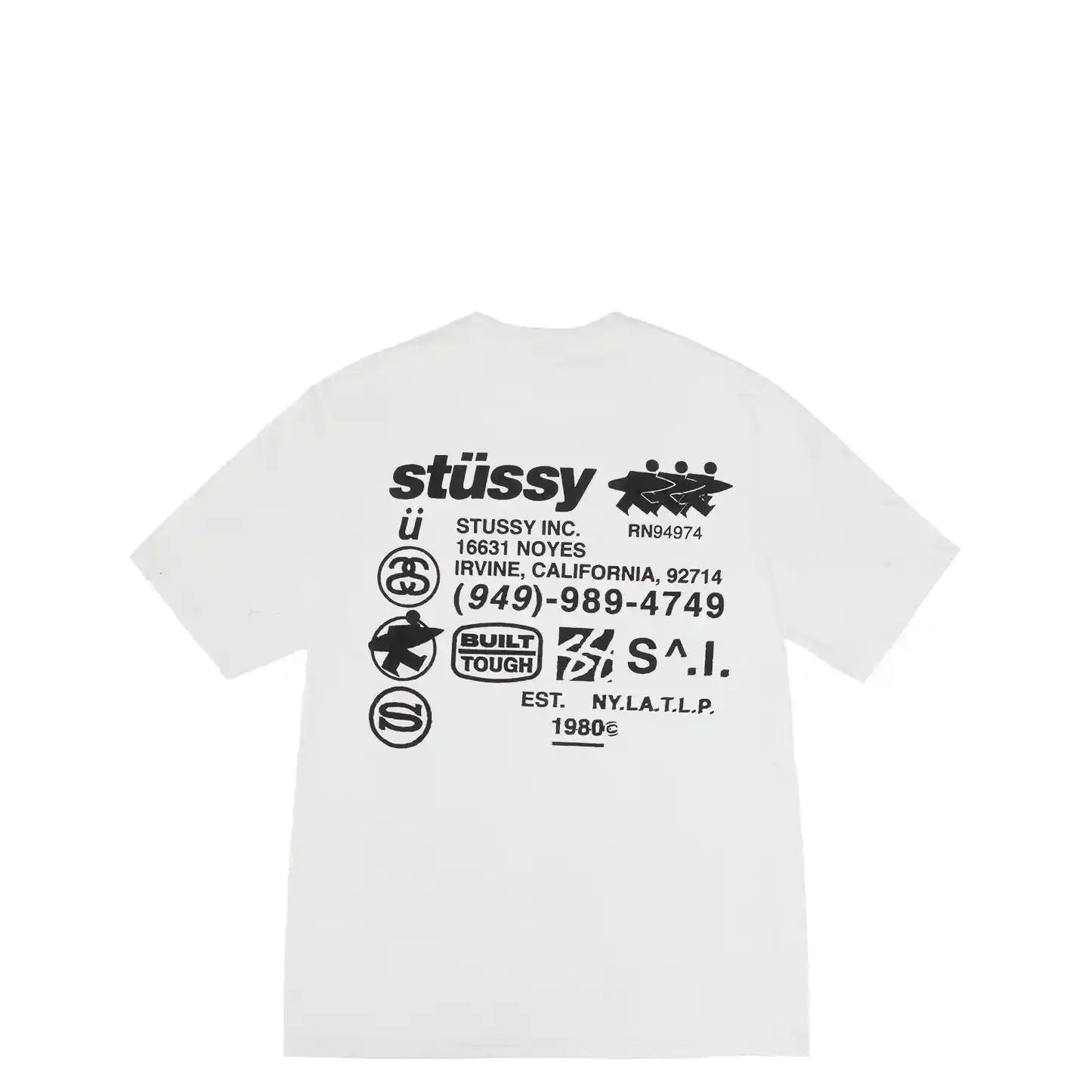 Stussy DNA Pigment Dyed Tee, natural - Tiki Room Skateboards - 1