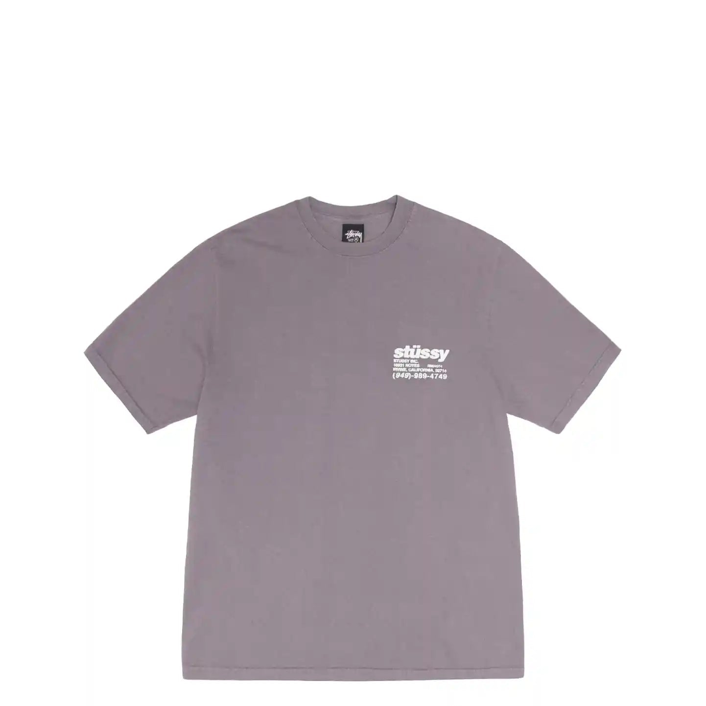 Stussy DNA Pigment Dyed Tee, shark - Tiki Room Skateboards - 2