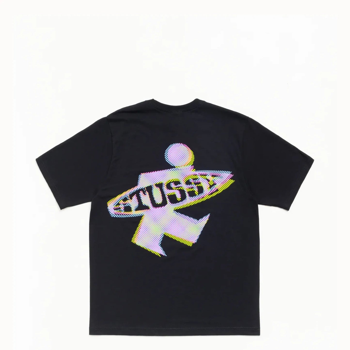 Stussy Dot Surf Tee, black - Tiki Room Skateboards - 1