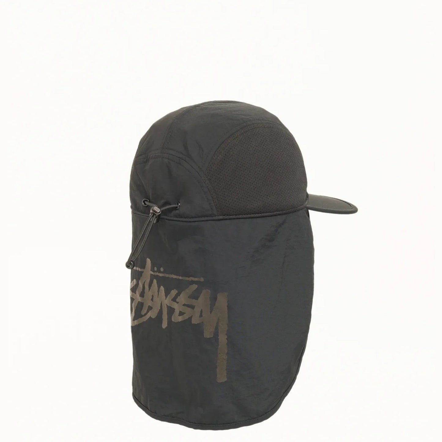 Stussy Foldable Shade Hat, black - Tiki Room Skateboards - 3