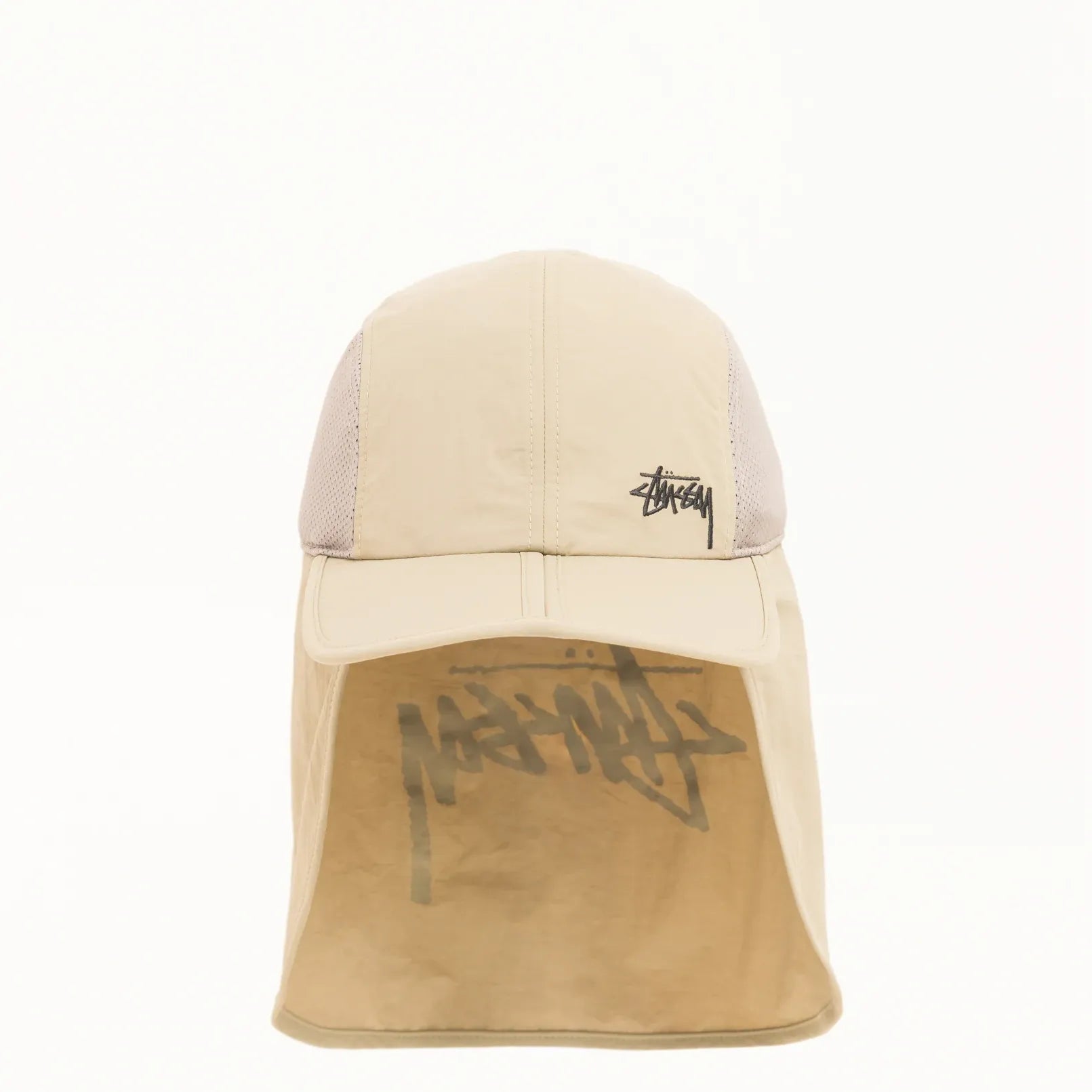 Stussy Foldable Shade Hat, sand - Tiki Room Skateboards - 4