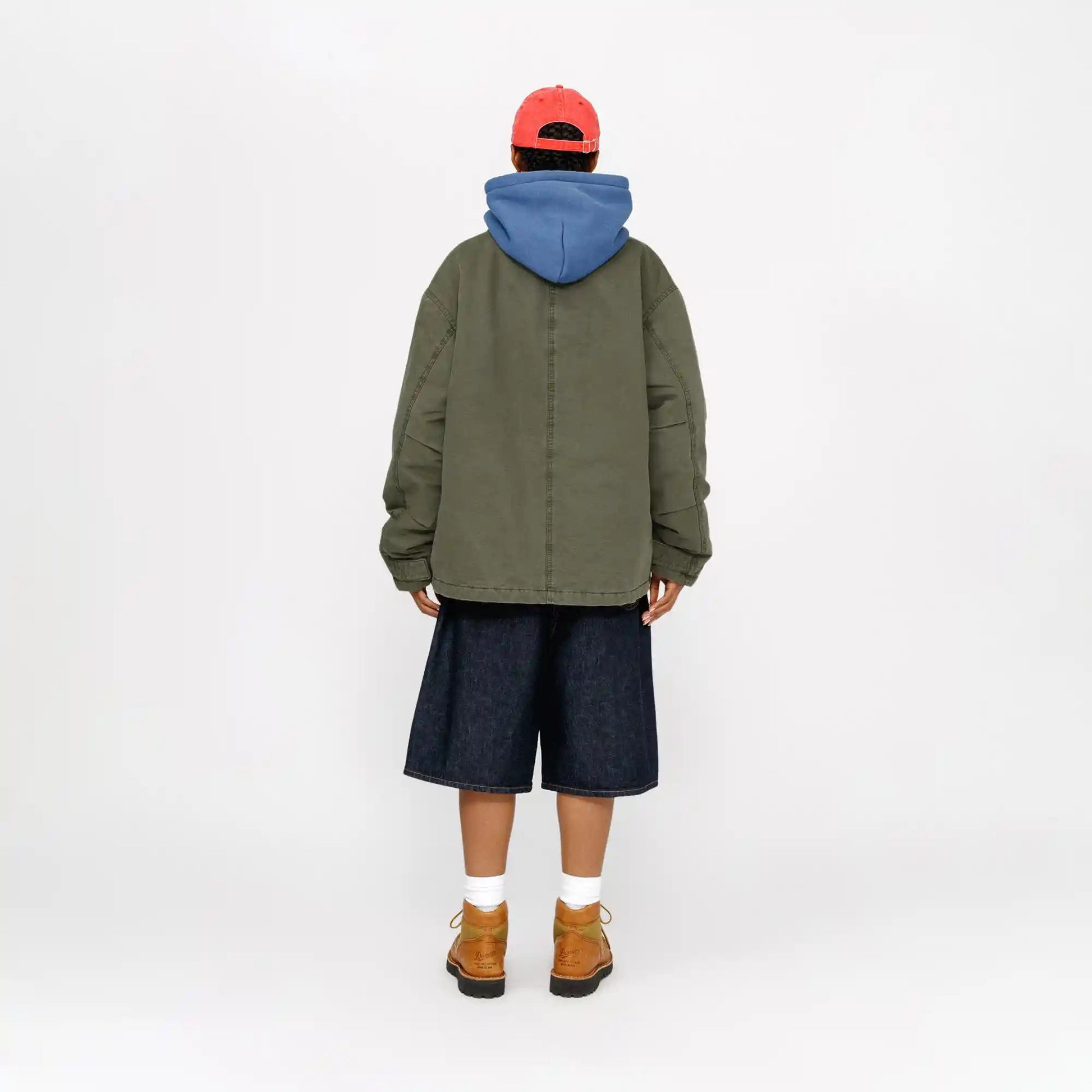 Stussy Insulated Field Jacket, olive - Tiki Room Skateboards - 5