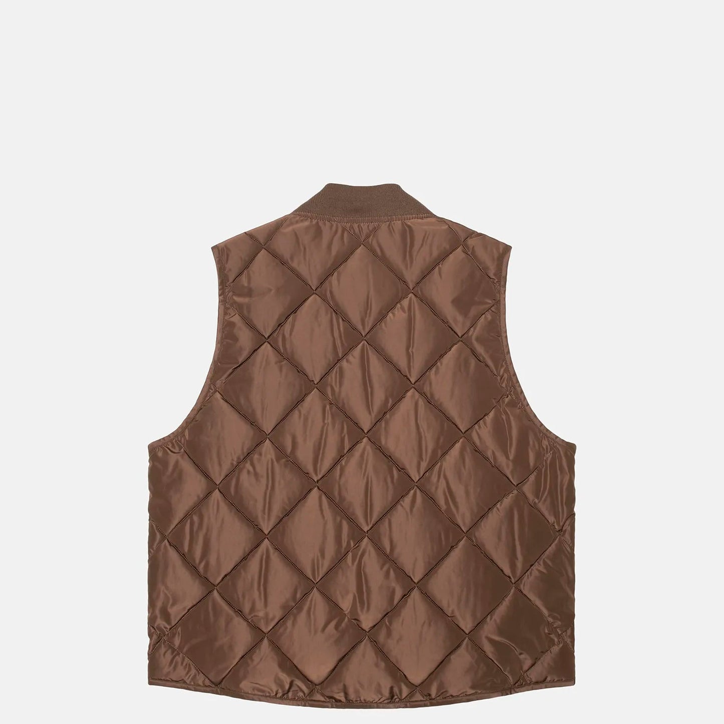 Stussy Insulated Vest, brown - Tiki Room Skateboards - 2