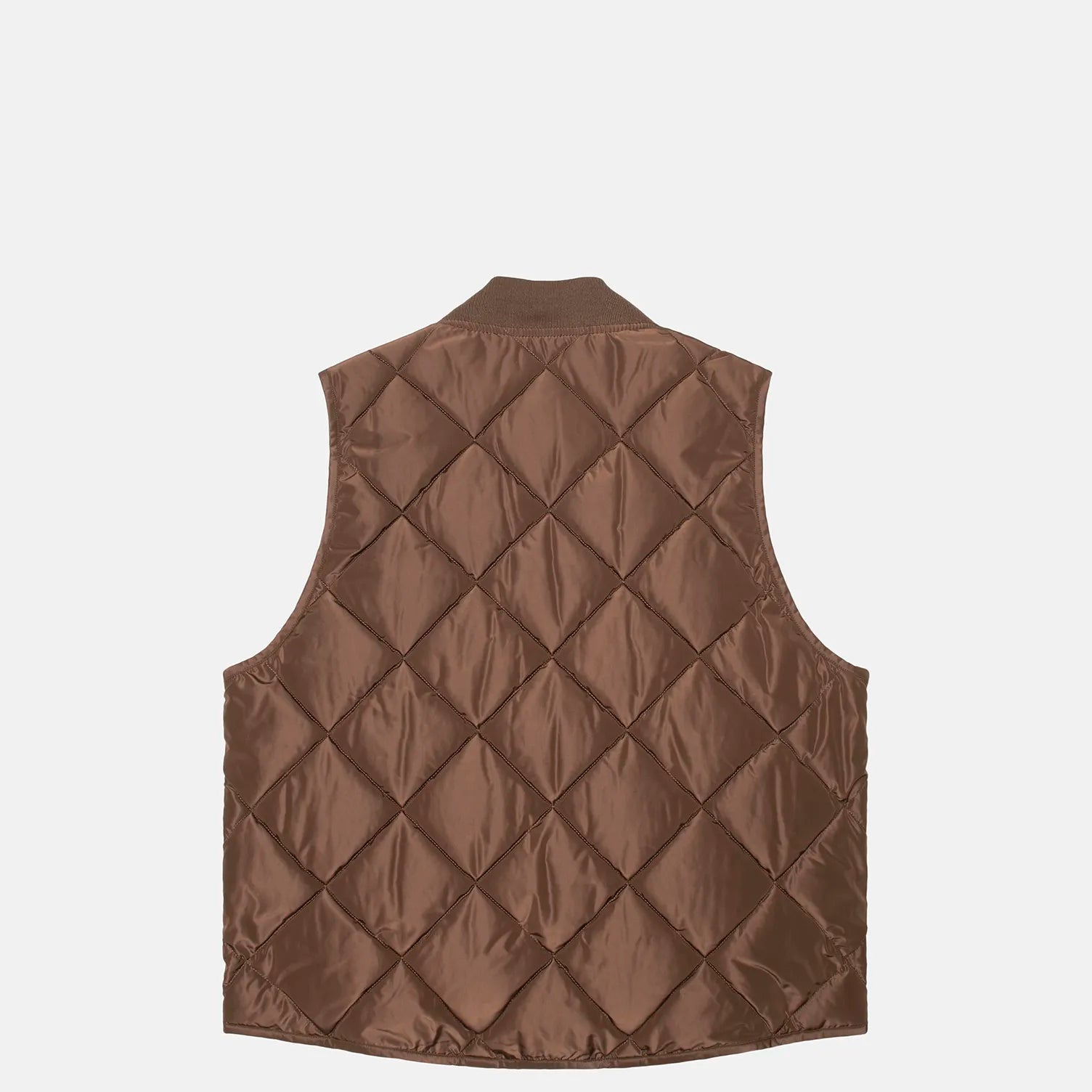 Stussy Insulated Vest, brown - Tiki Room Skateboards - 2