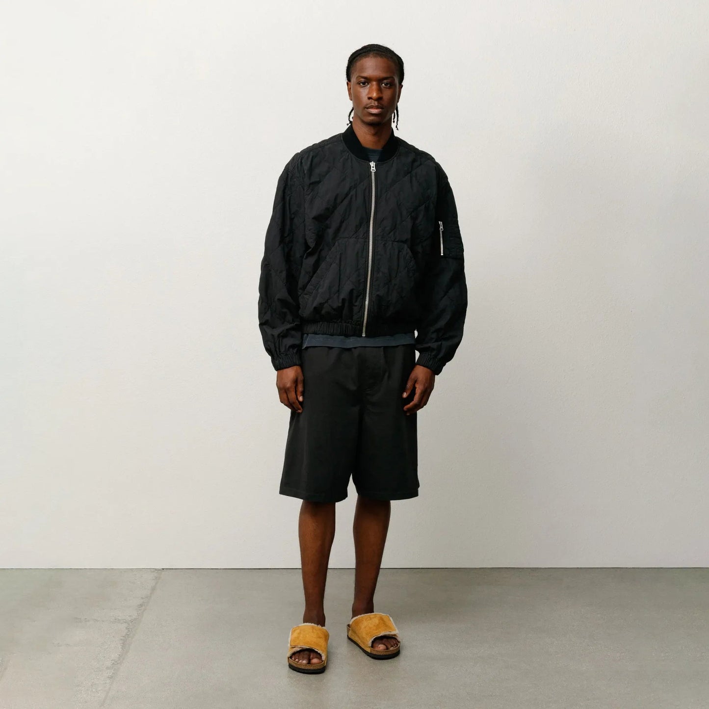 Stussy Jersey Short, black - Tiki Room Skateboards - 2