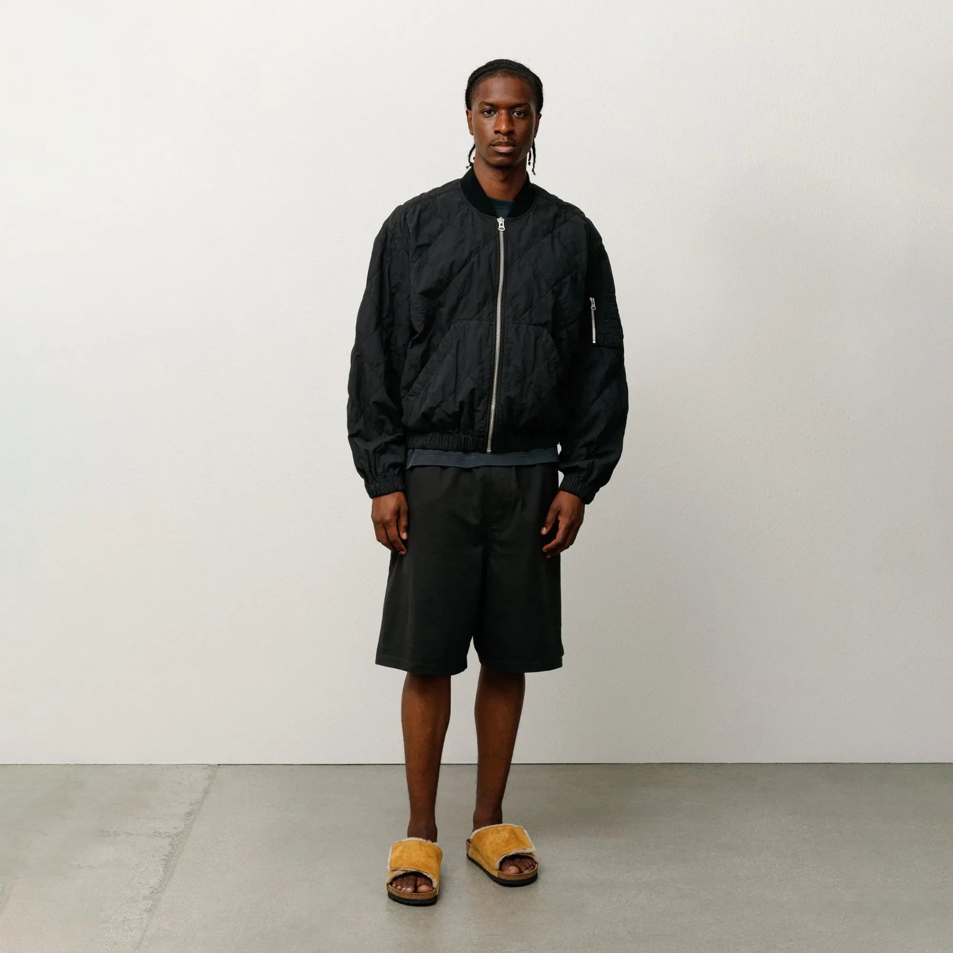 Stussy Jersey Short, black - Tiki Room Skateboards - 2