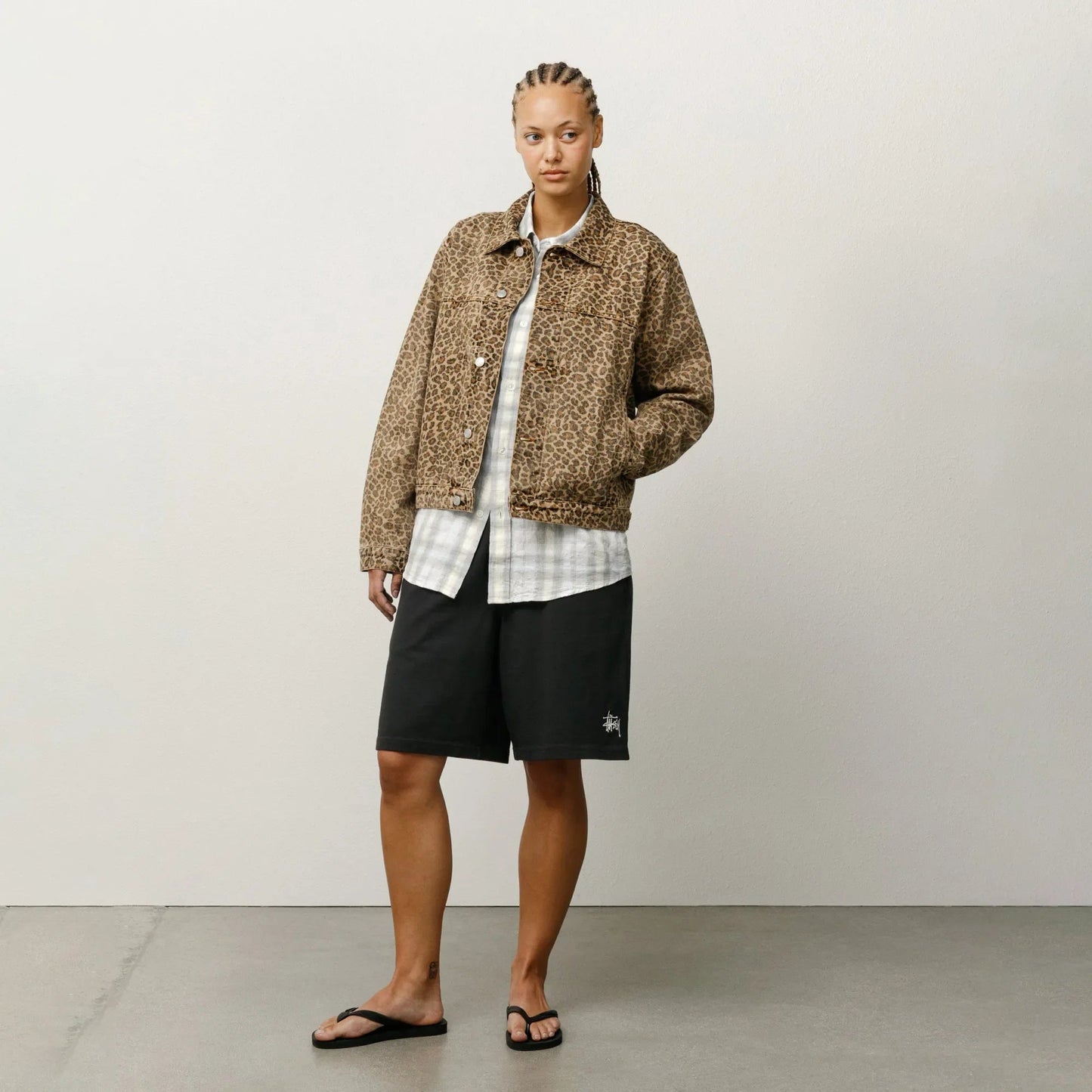 Stussy Jersey Short, black - Tiki Room Skateboards - 7