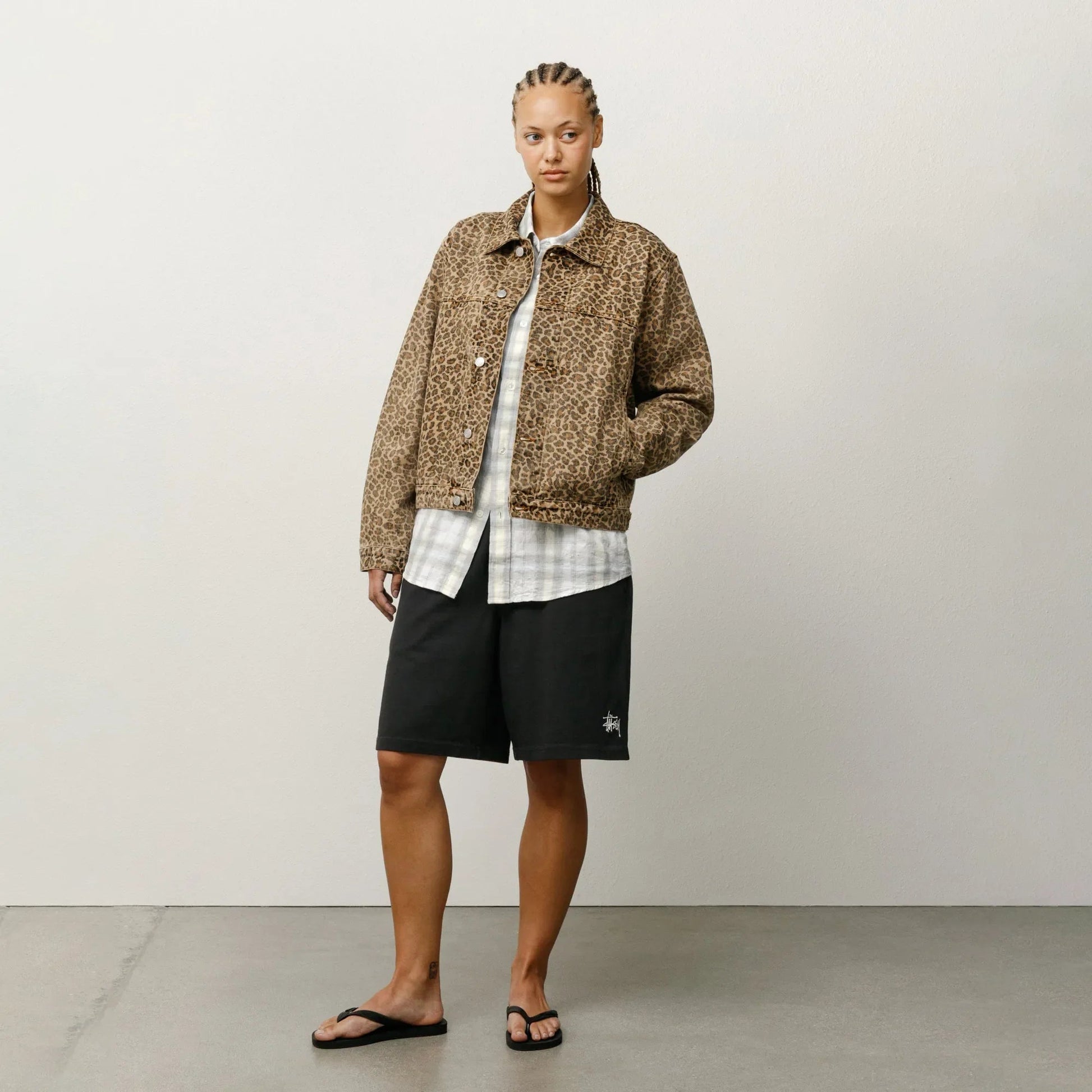 Stussy Jersey Short, black - Tiki Room Skateboards - 7