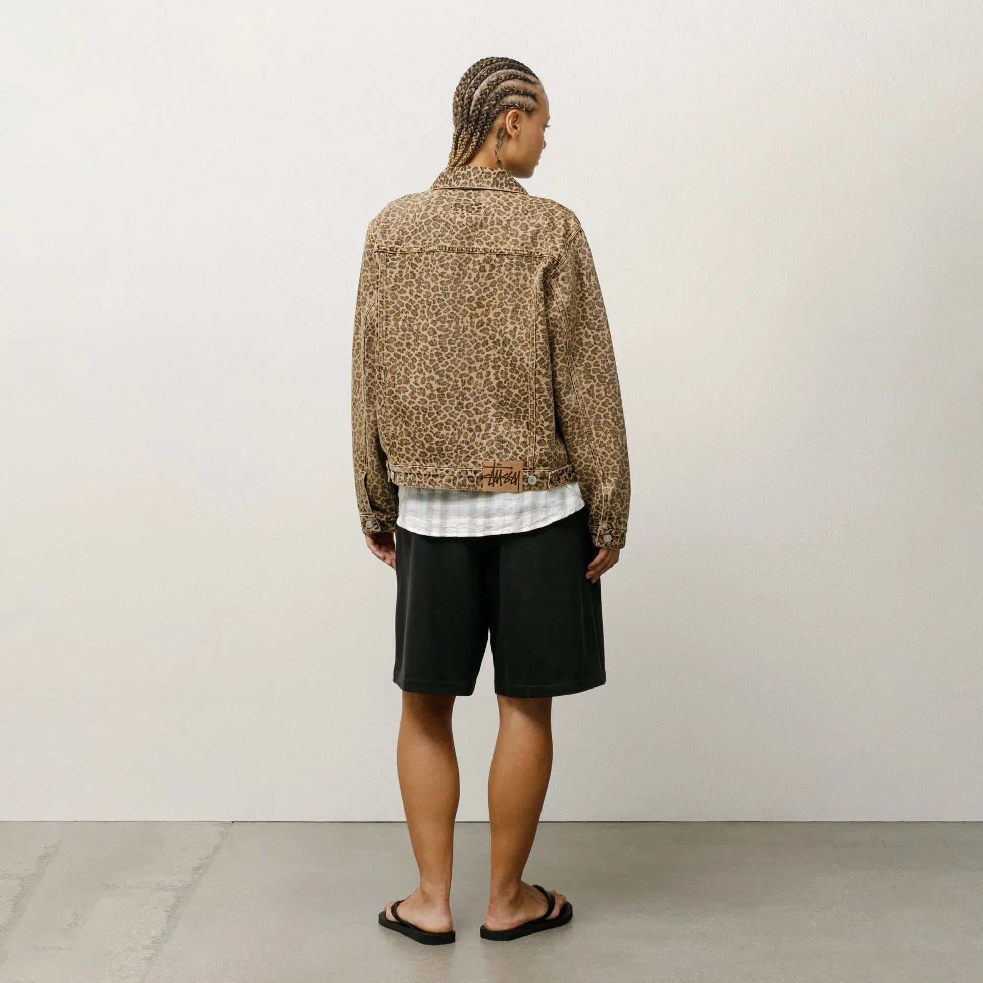 Stussy Jersey Short, black - Tiki Room Skateboards - 3