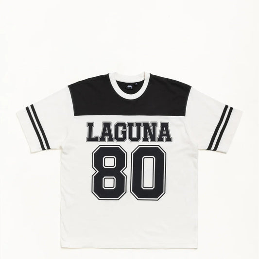 Stussy Laguna Short Sleeve, black - Tiki Room Skateboards - 1