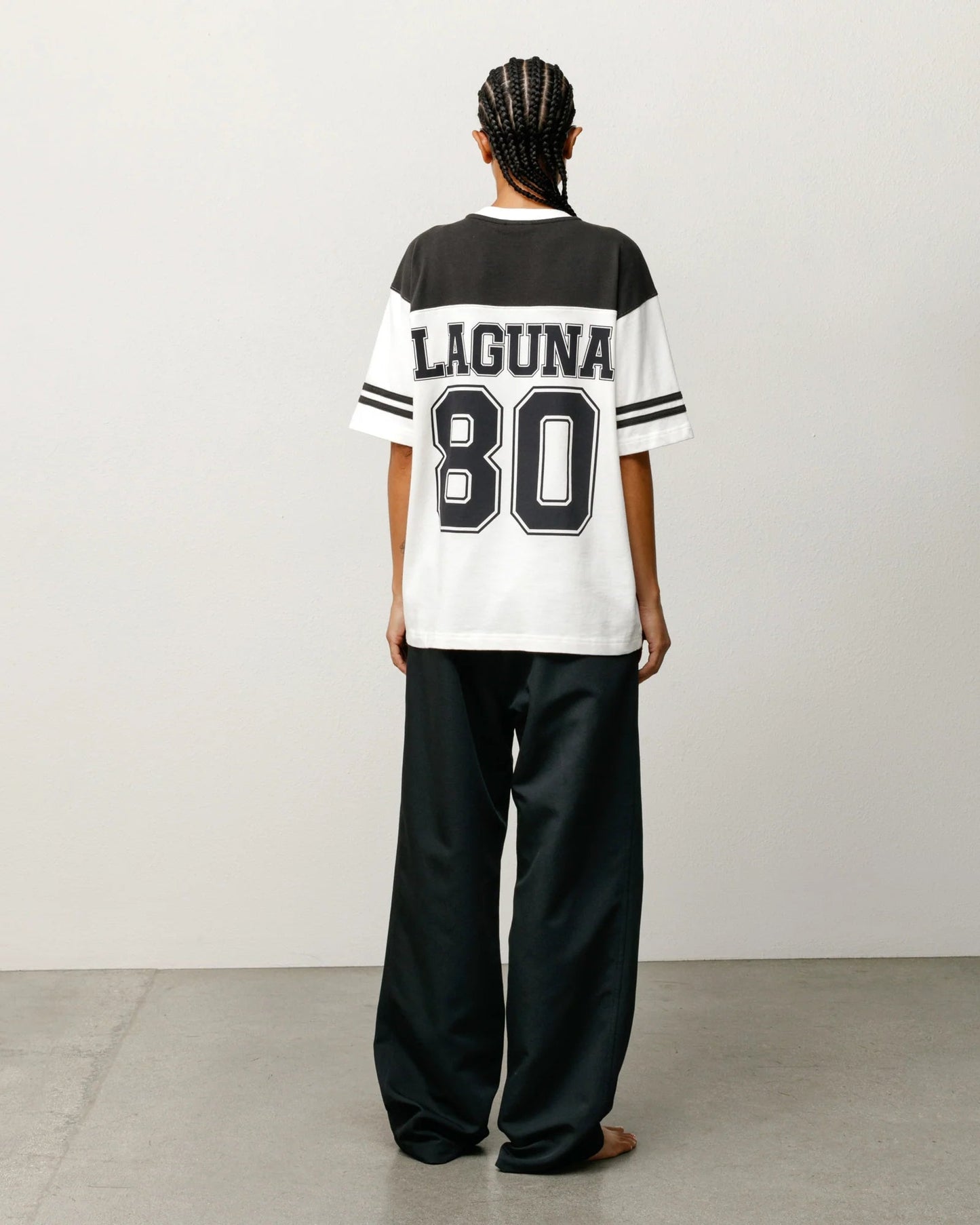 Stussy Laguna Short Sleeve, black - Tiki Room Skateboards - 4