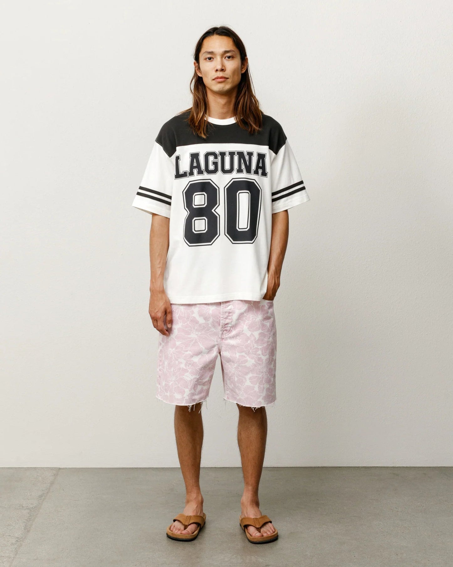 Stussy Laguna Short Sleeve, black - Tiki Room Skateboards - 2