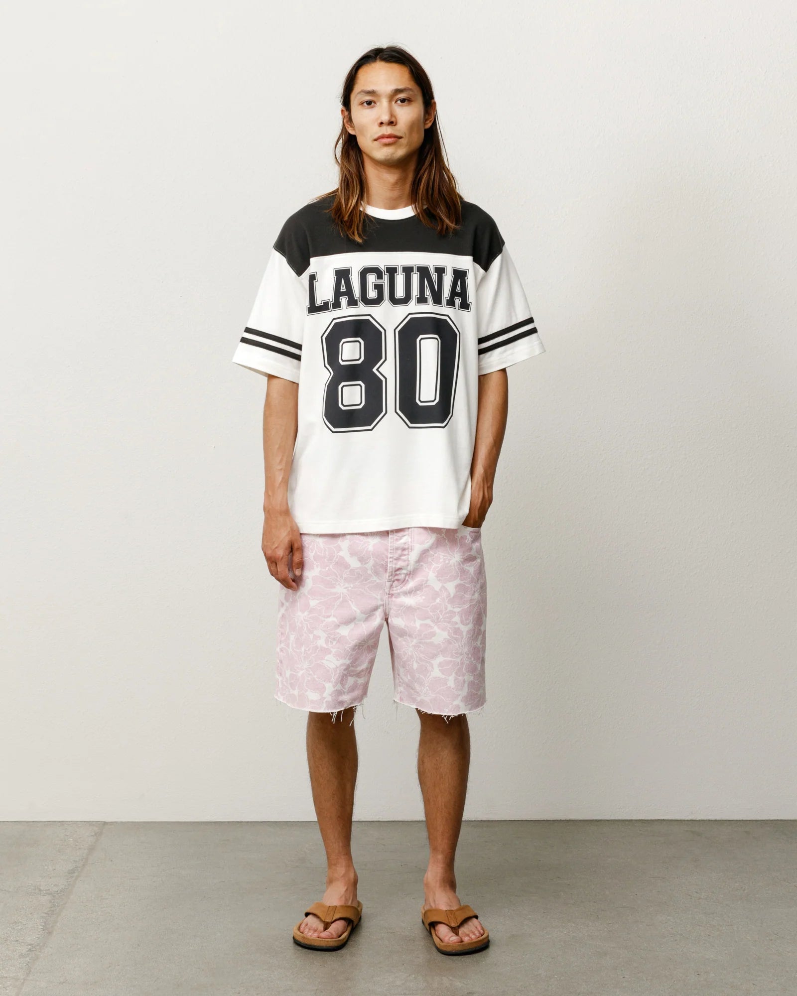 Stussy Laguna Short Sleeve, black - Tiki Room Skateboards - 2