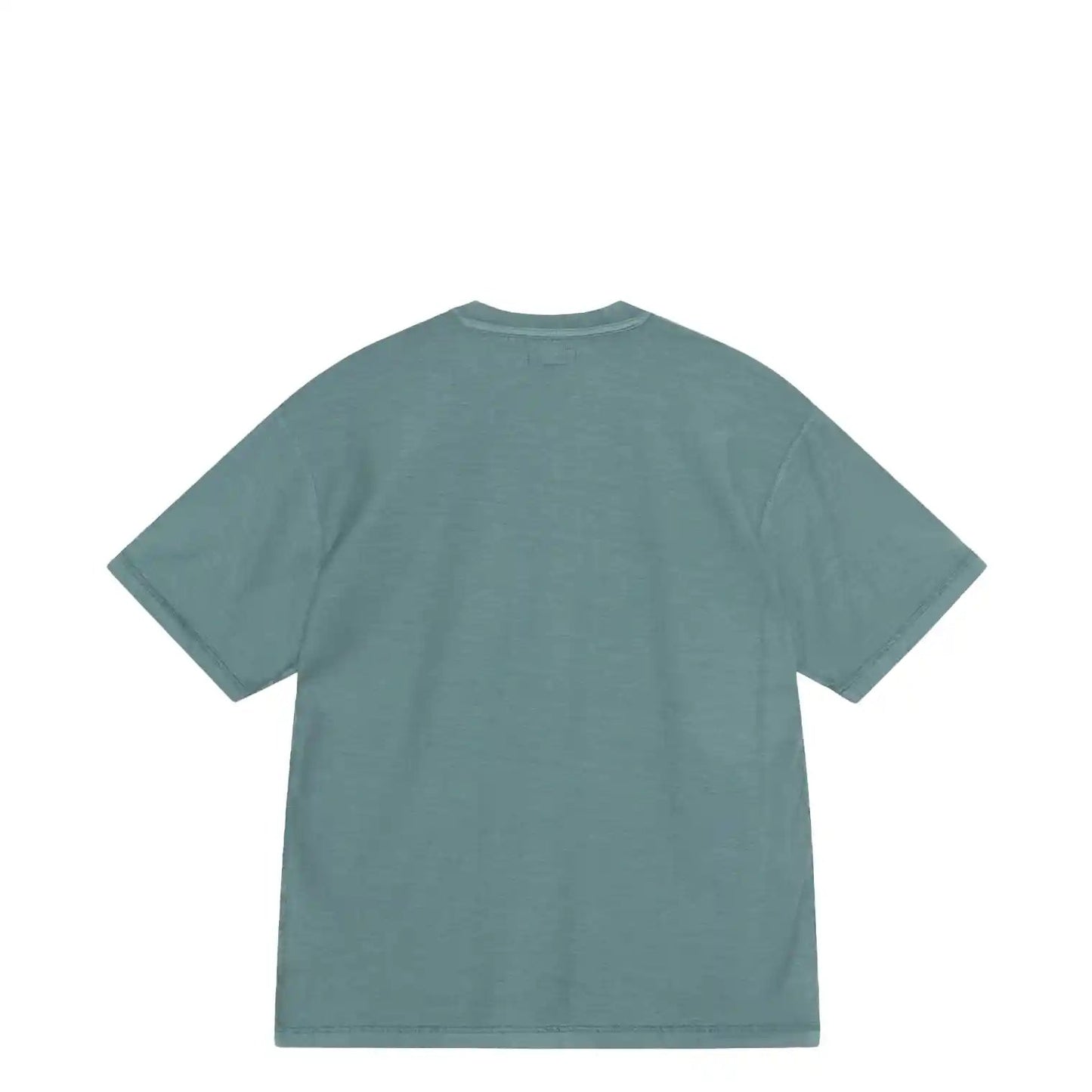 Stussy Lazy Short Sleeve Tee, deep teal - Tiki Room Skateboards - 6