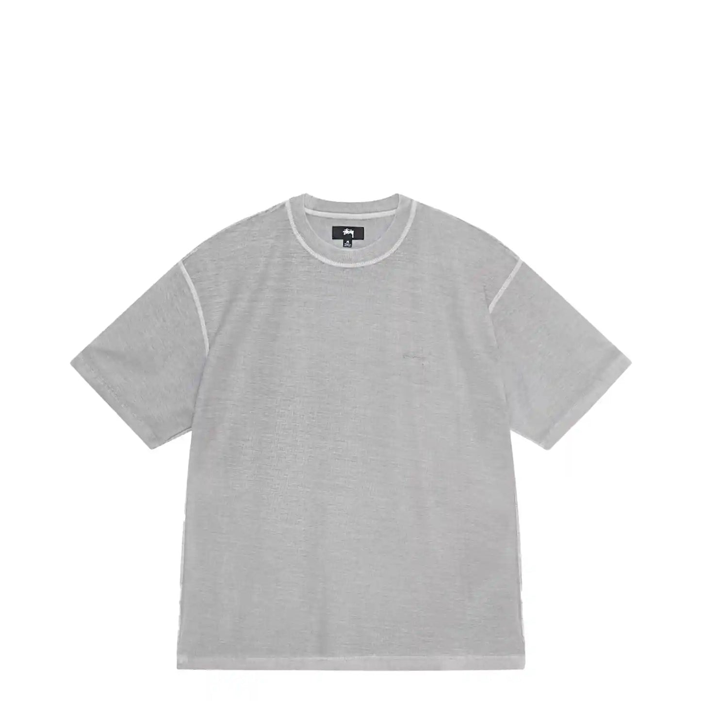 Stussy Lazy Short Sleeve Tee, grey