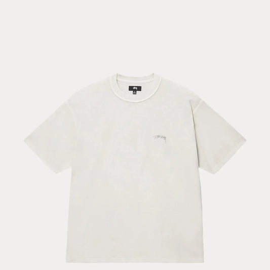 Stussy Lazy Tee, bone - Tiki Room Skateboards - 1