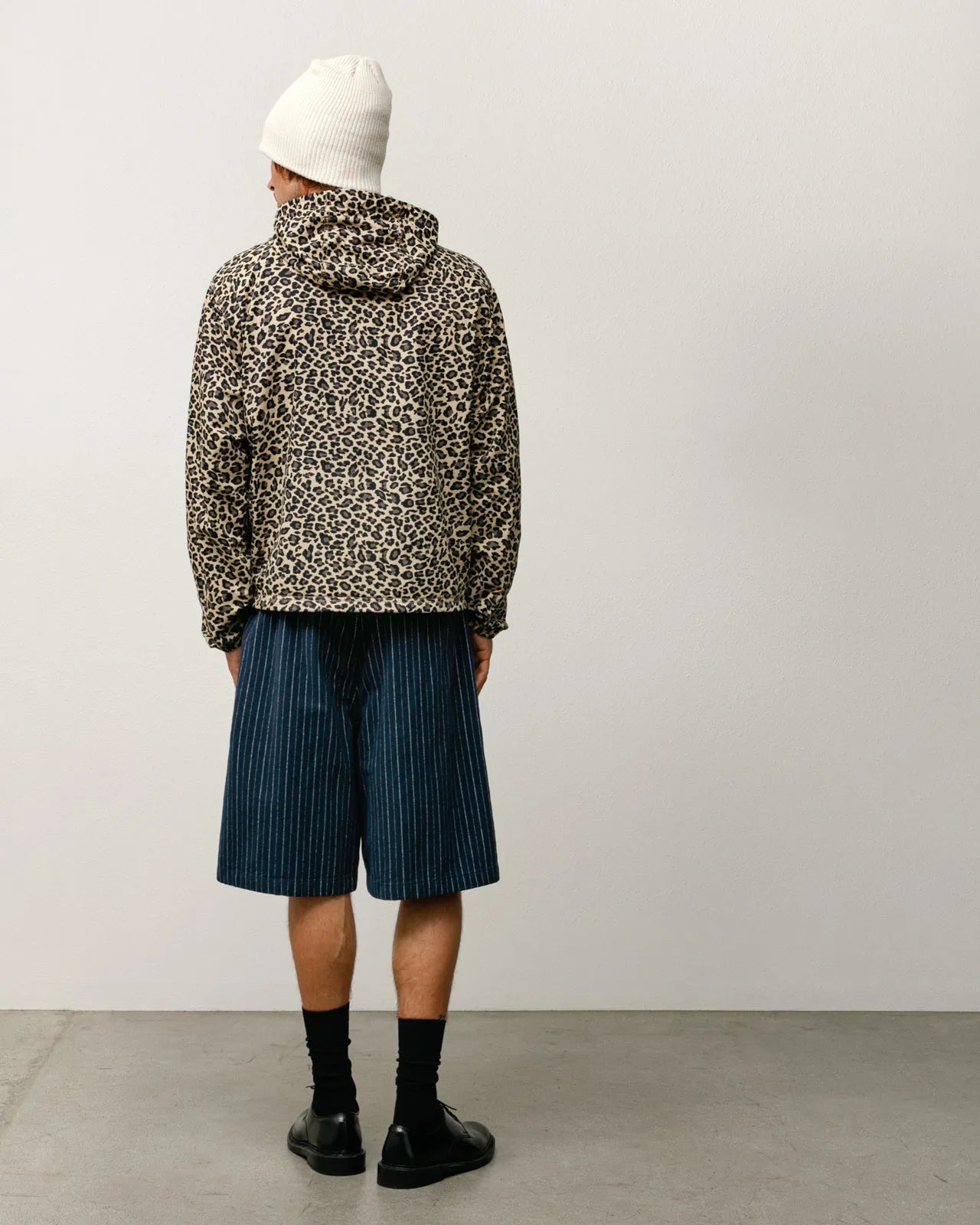 Stussy Lightweight Hooded Jacket, cheetah - Tiki Room Skateboards - 3