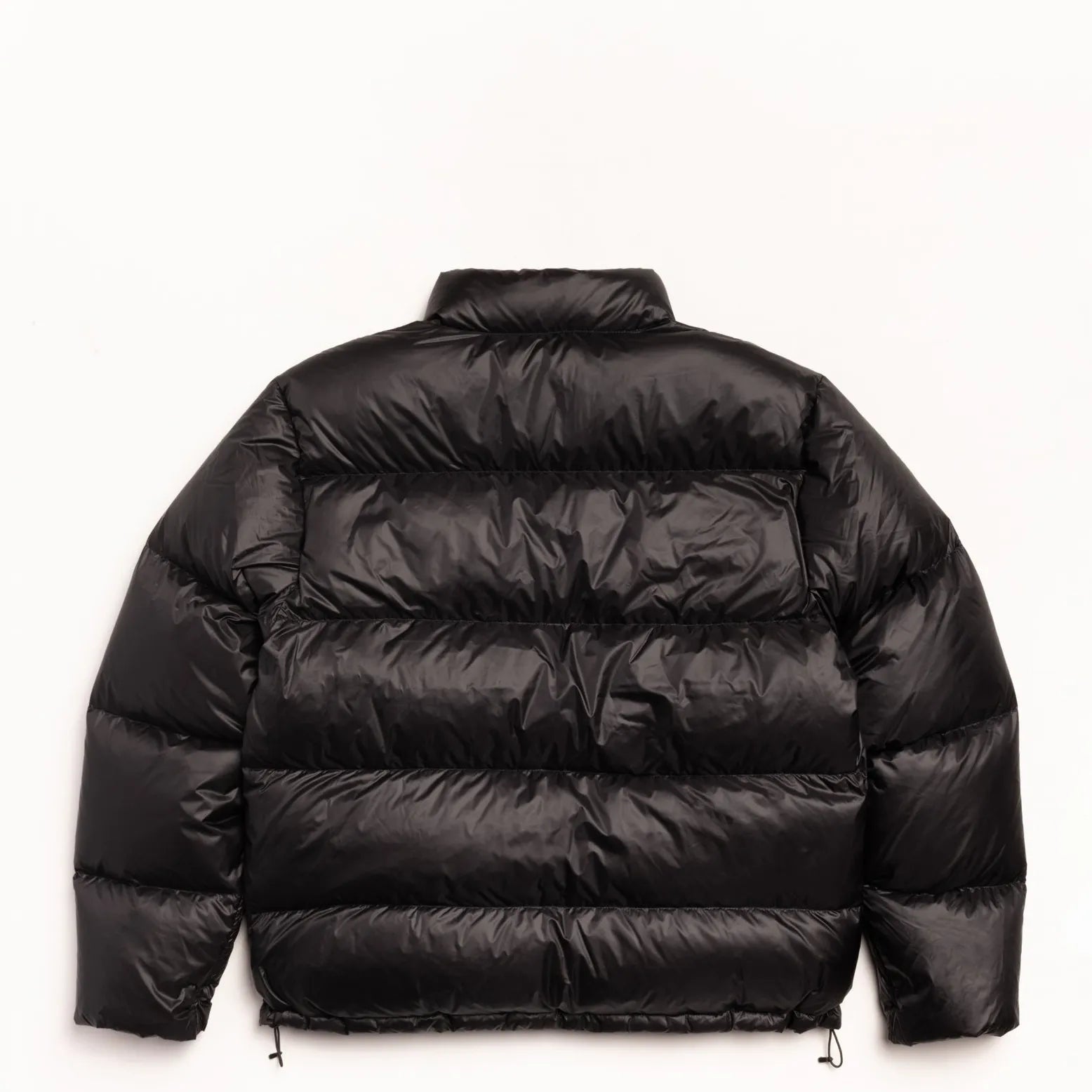 Stussy Micro Ripstop Mock Down Jacket, jet black - Tiki Room Skateboards - 7