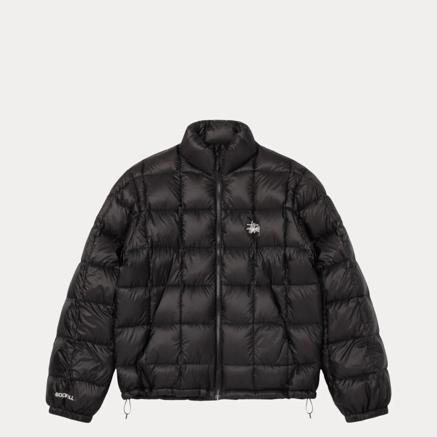 Stussy Midweight Puffer, black - Tiki Room Skateboards - 1