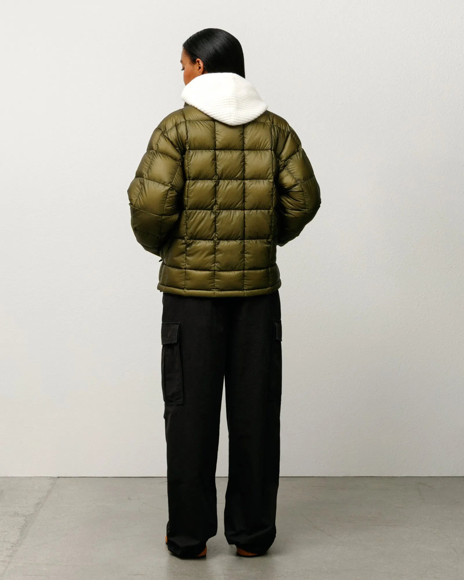Stussy Midweight Puffer, olive - Tiki Room Skateboards