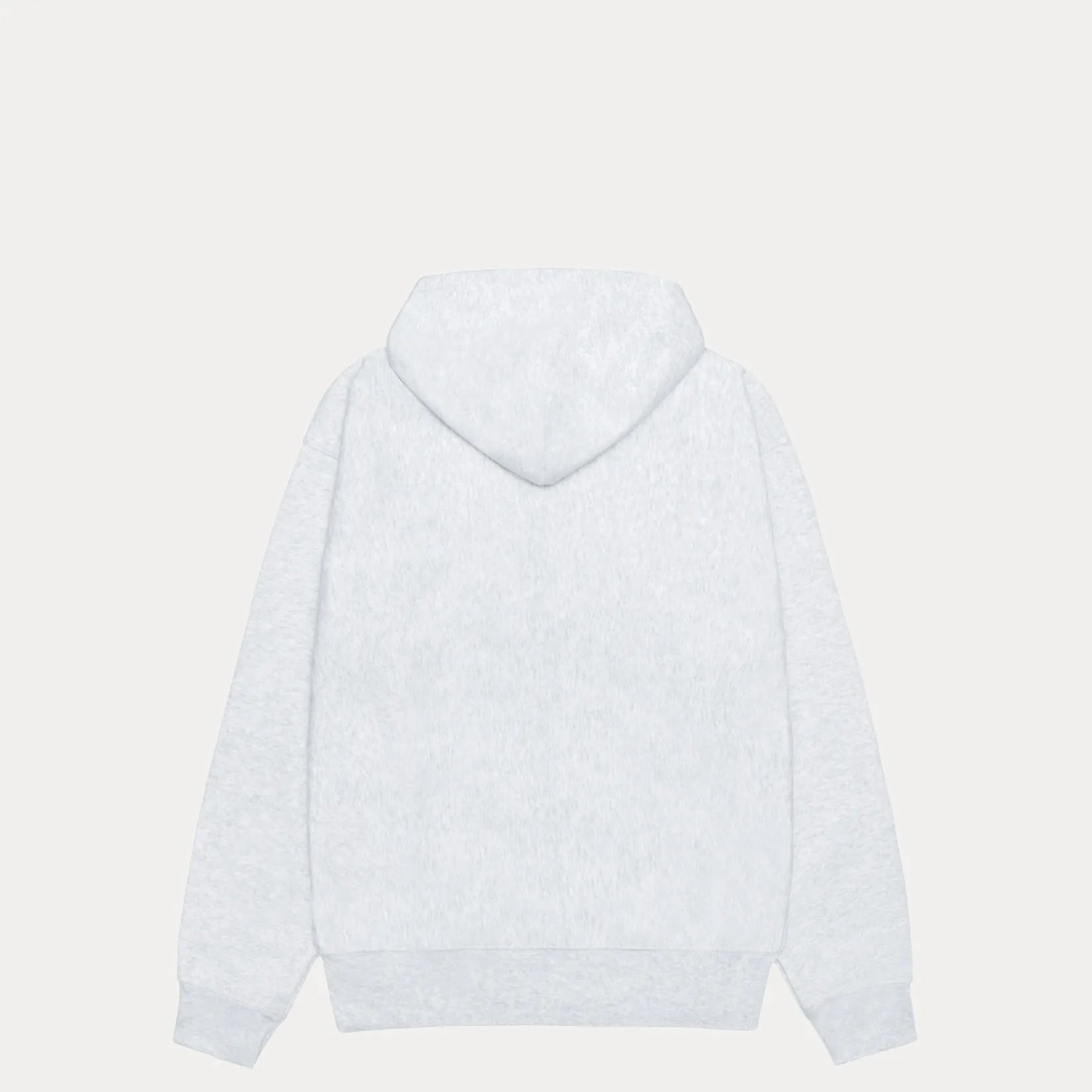 Stussy Mirror Zip Hood, ash heather - Tiki Room Skateboards - 2