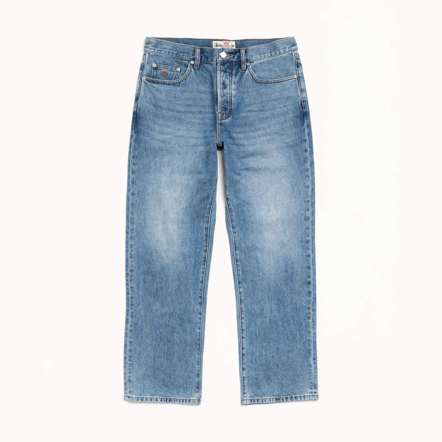 Stussy New Classic Jean Denim, indigo stone wash - Tiki Room Skateboards - 1