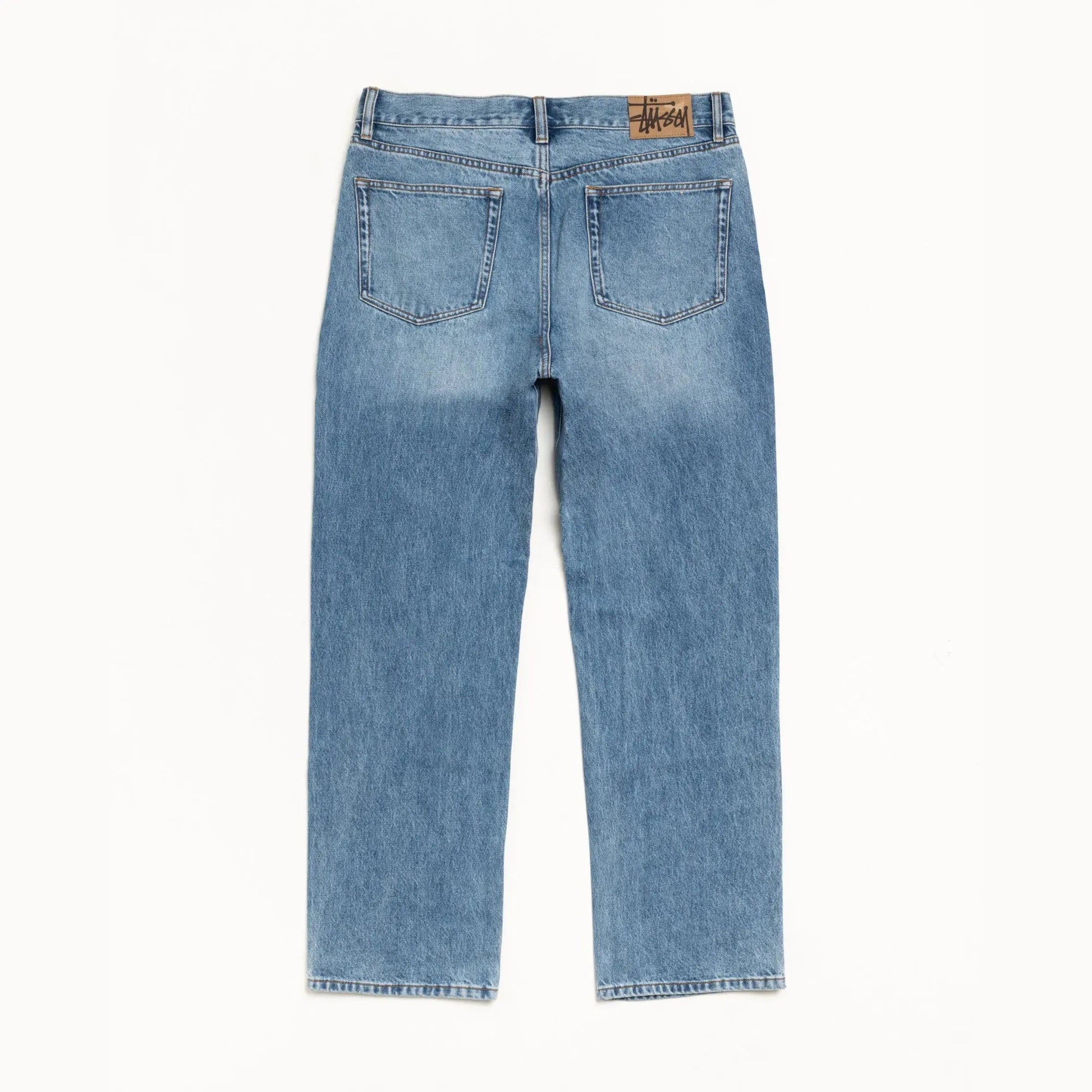 Stussy New Classic Jean Denim, indigo stone wash - Tiki Room Skateboards - 9